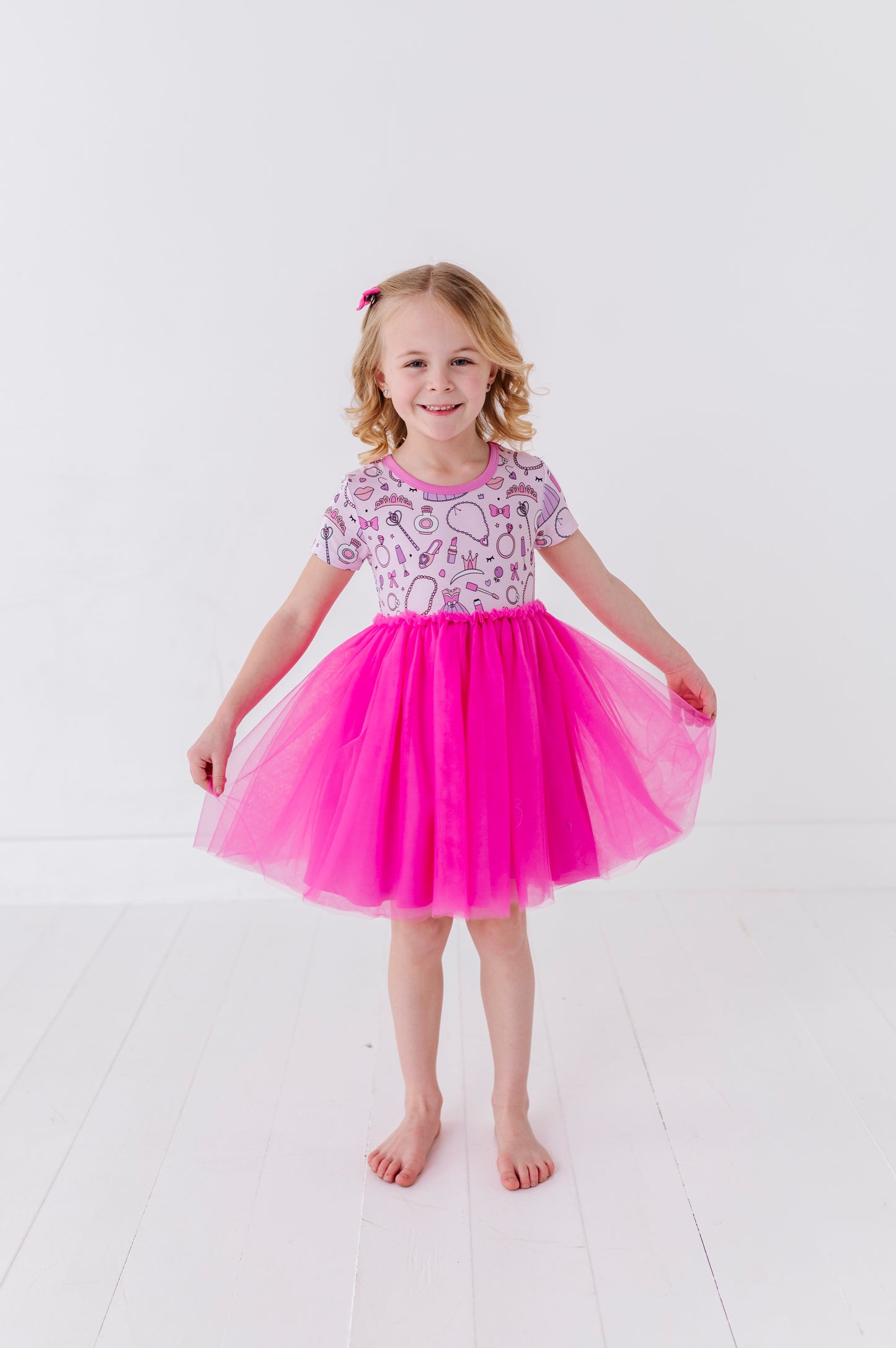 Sleeping Cutie Girls Tulle Dress