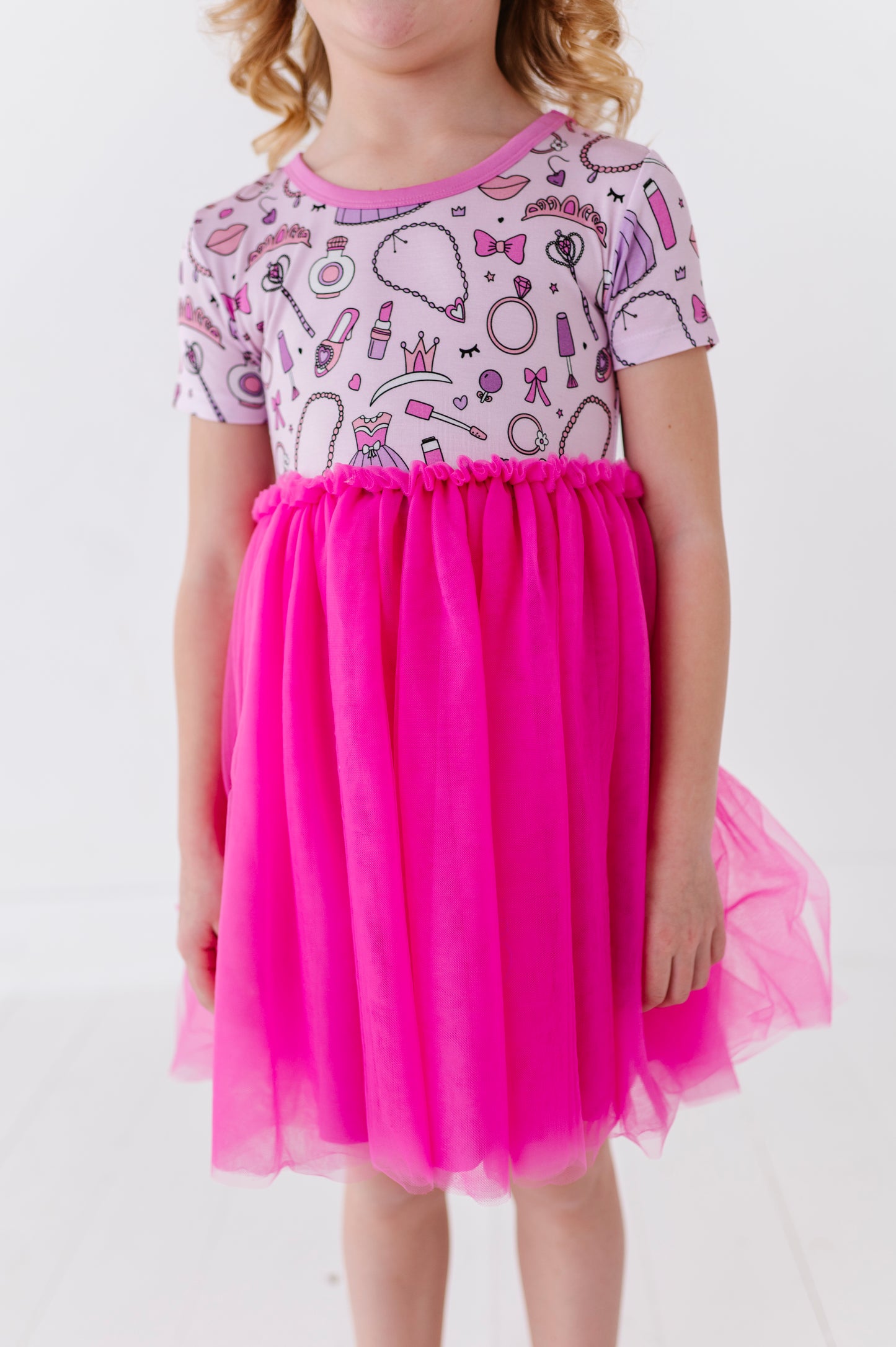 Sleeping Cutie Girls Tulle Dress
