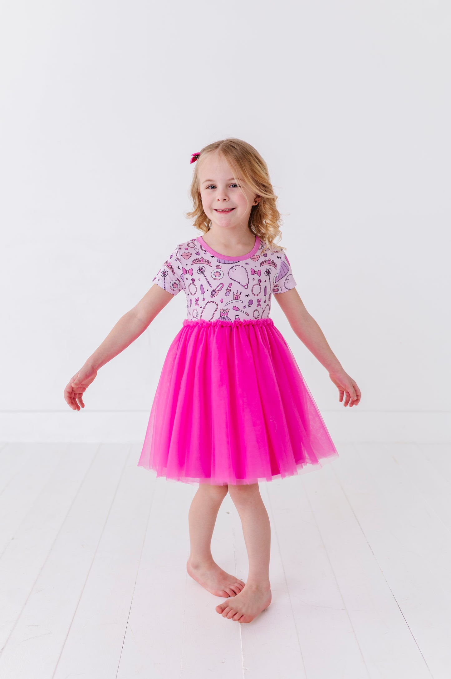Sleeping Cutie Girls Tulle Dress