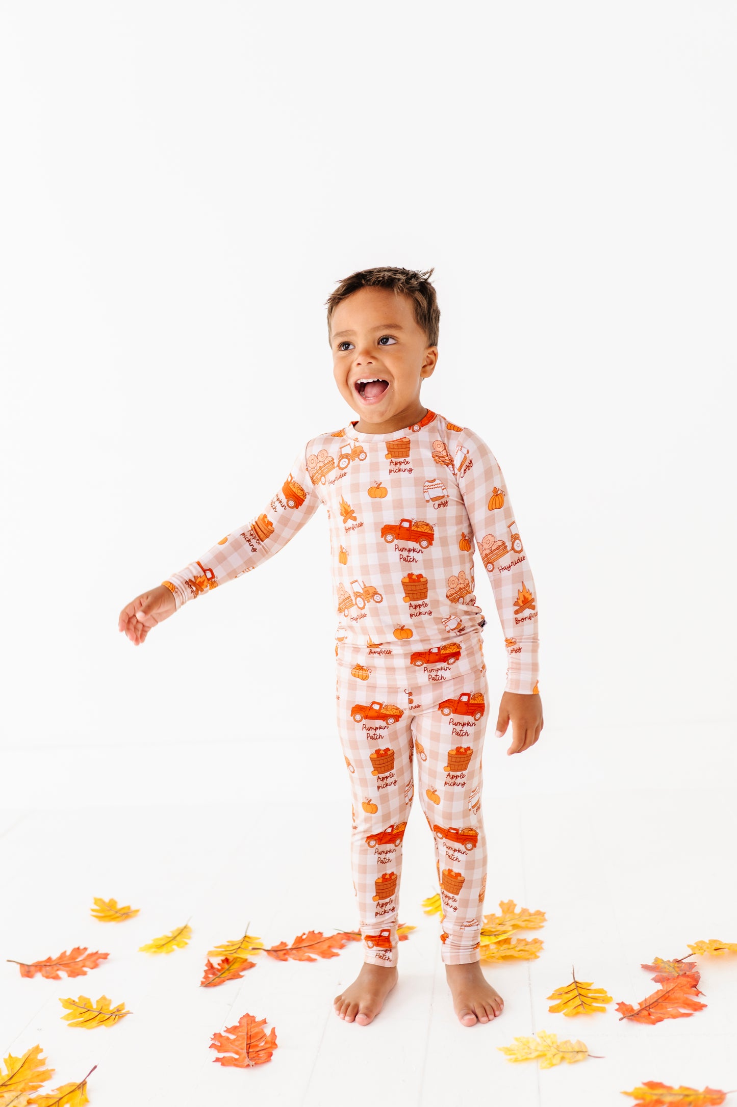 Harvest Hayride Kids Pajamas