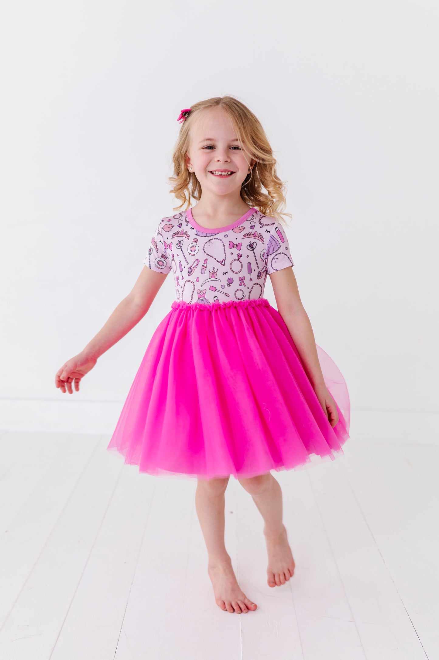 Sleeping Cutie Girls Tulle Dress