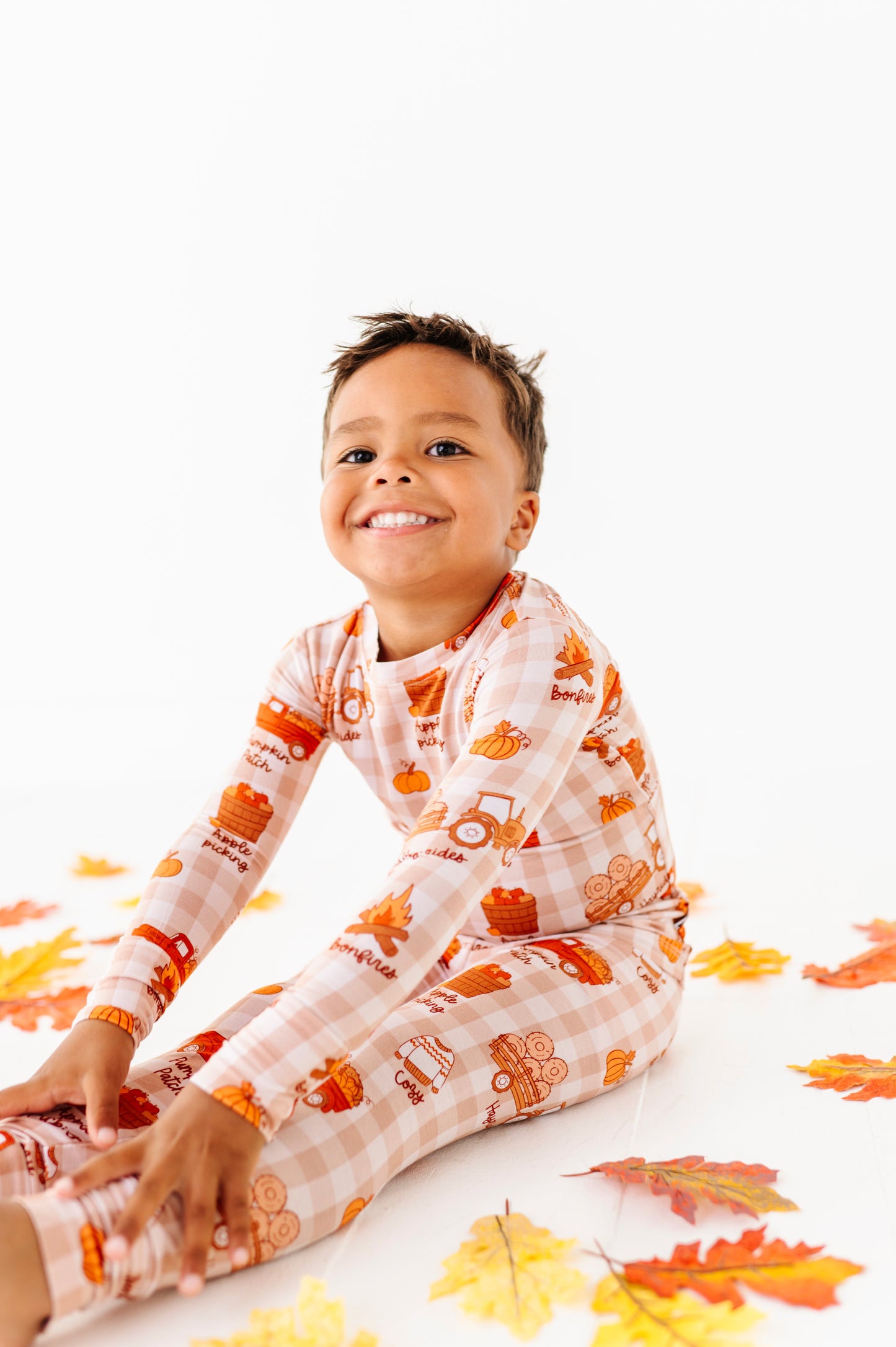 Harvest Hayride Kids Pajamas