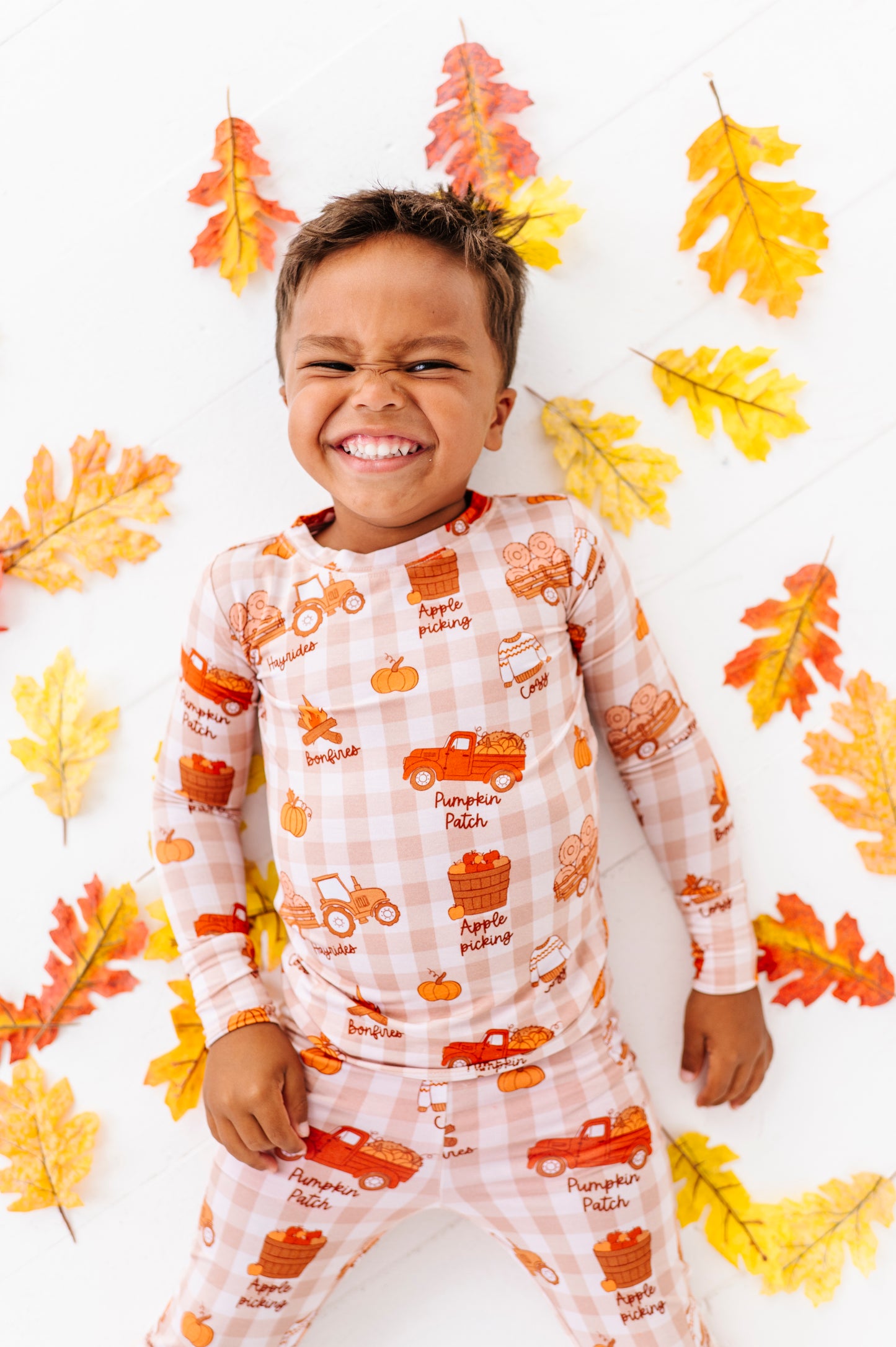 Harvest Hayride Kids Pajamas