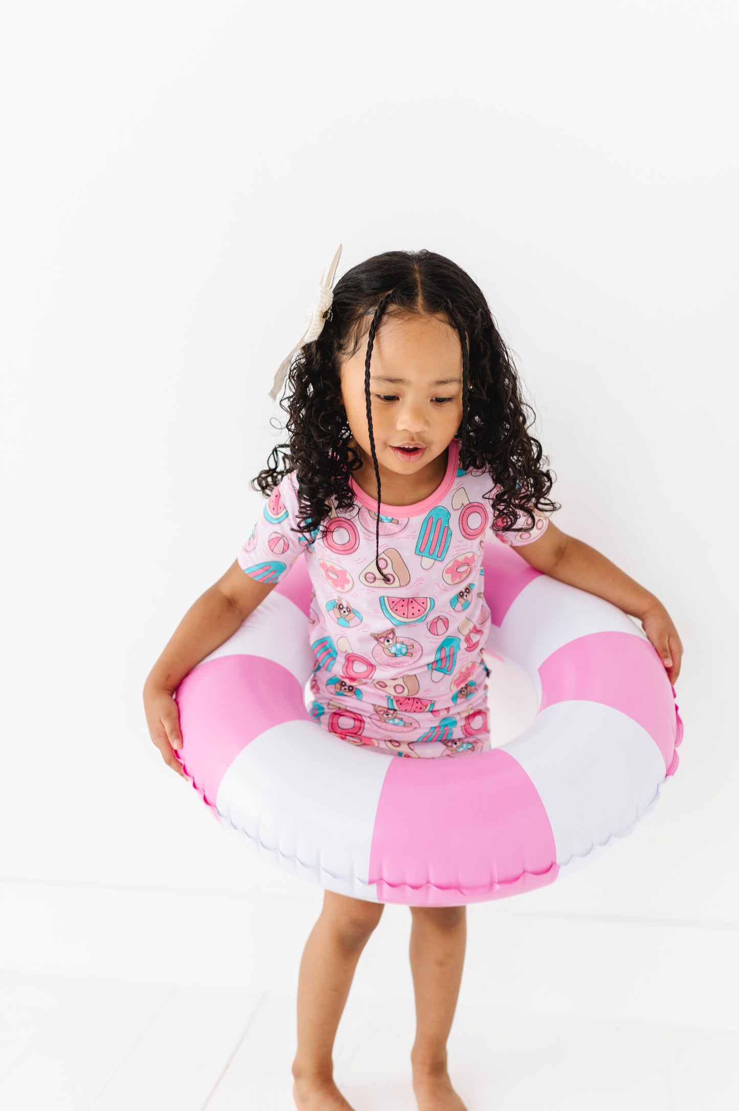 Poolside Pawty Kids Pajamas