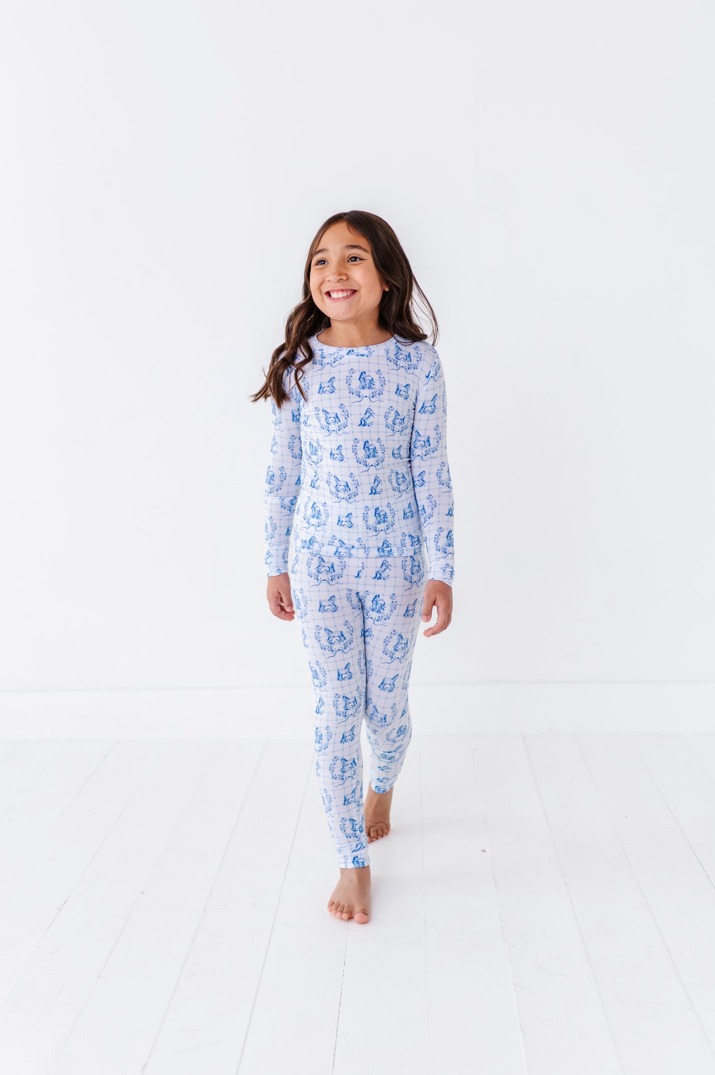 Blue Pony Club Kids Pajamas