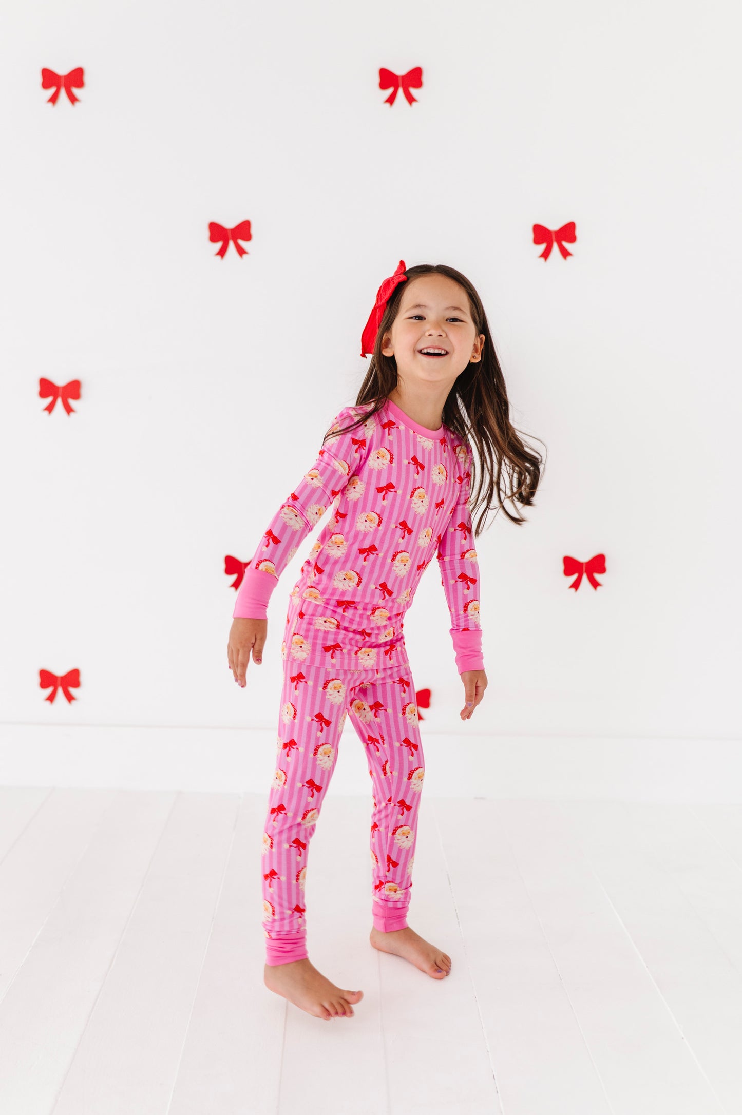 Santa Soirée Kids Pajamas