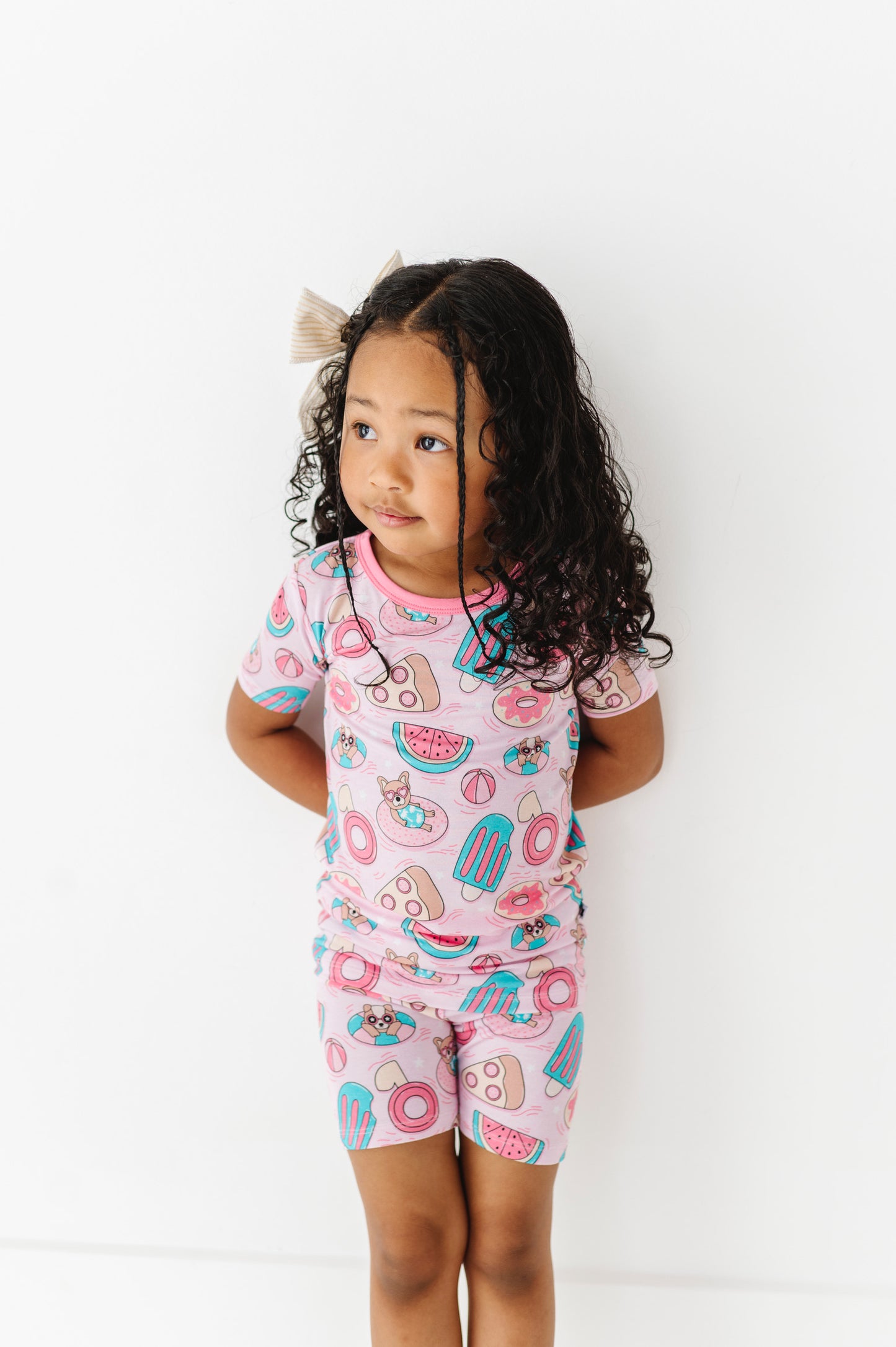 Poolside Pawty Kids Pajamas