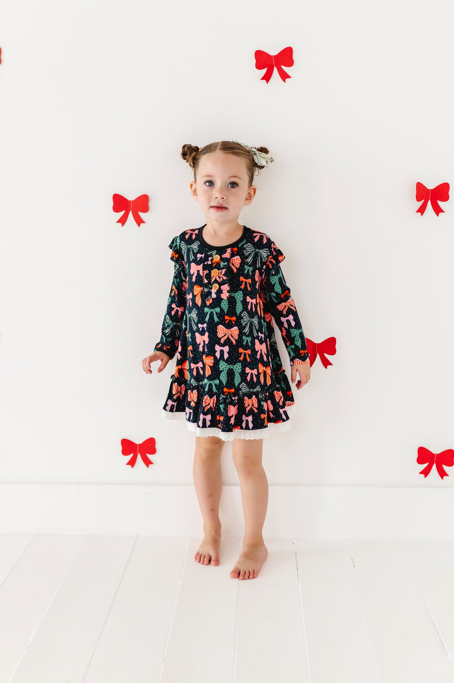 Merry Little Bows Kids Gown