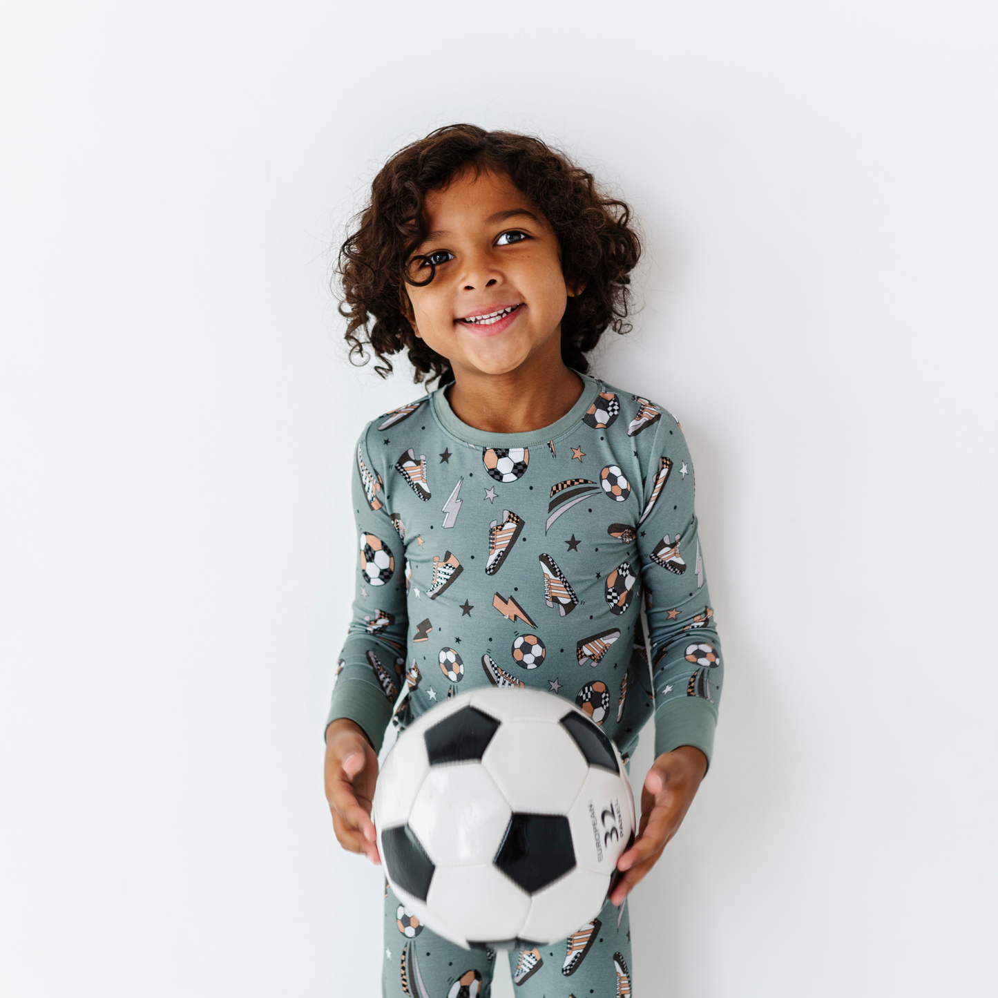 Bamboo Boys Soccer Pajamas