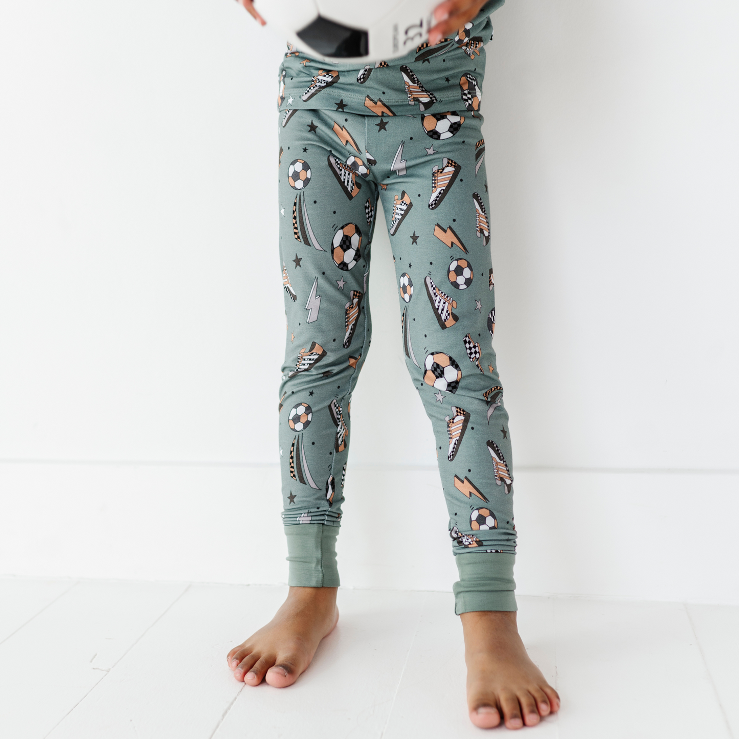 Bamboo Boys Soccer Pajamas