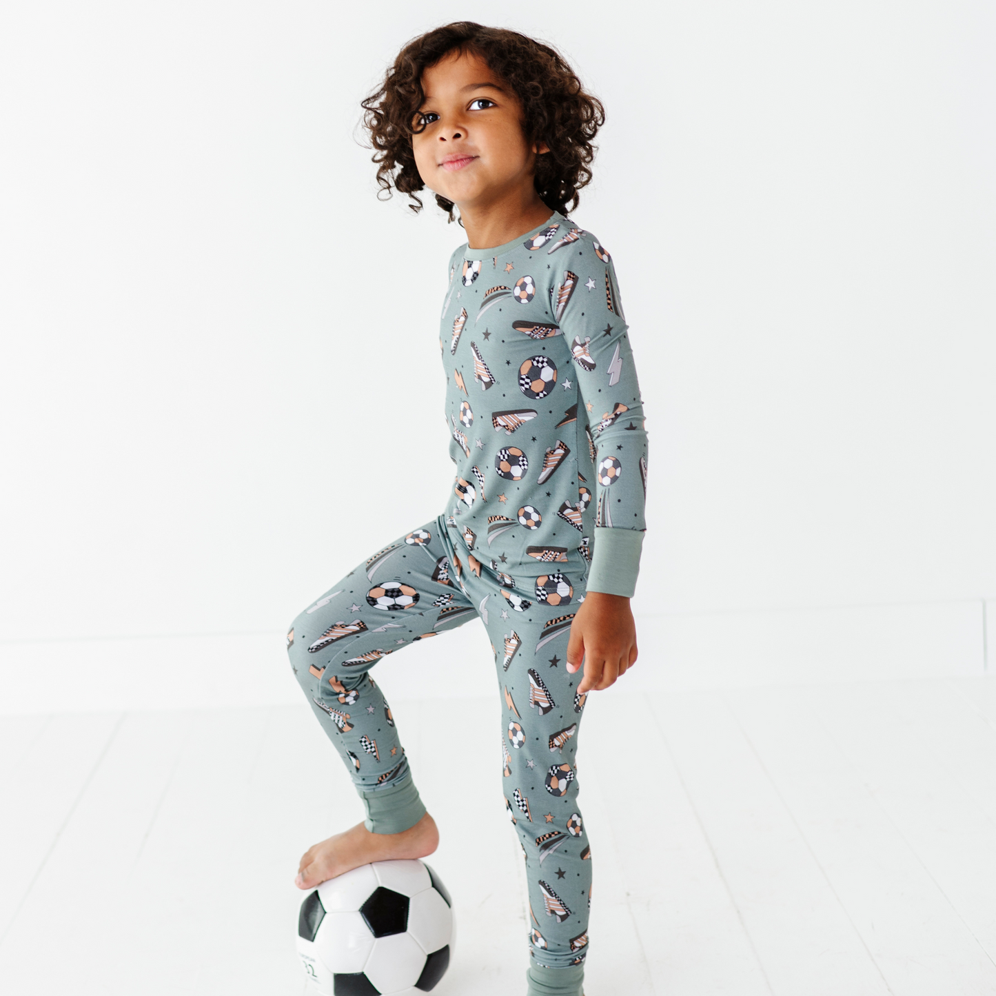 Bamboo Boys Soccer Pajamas