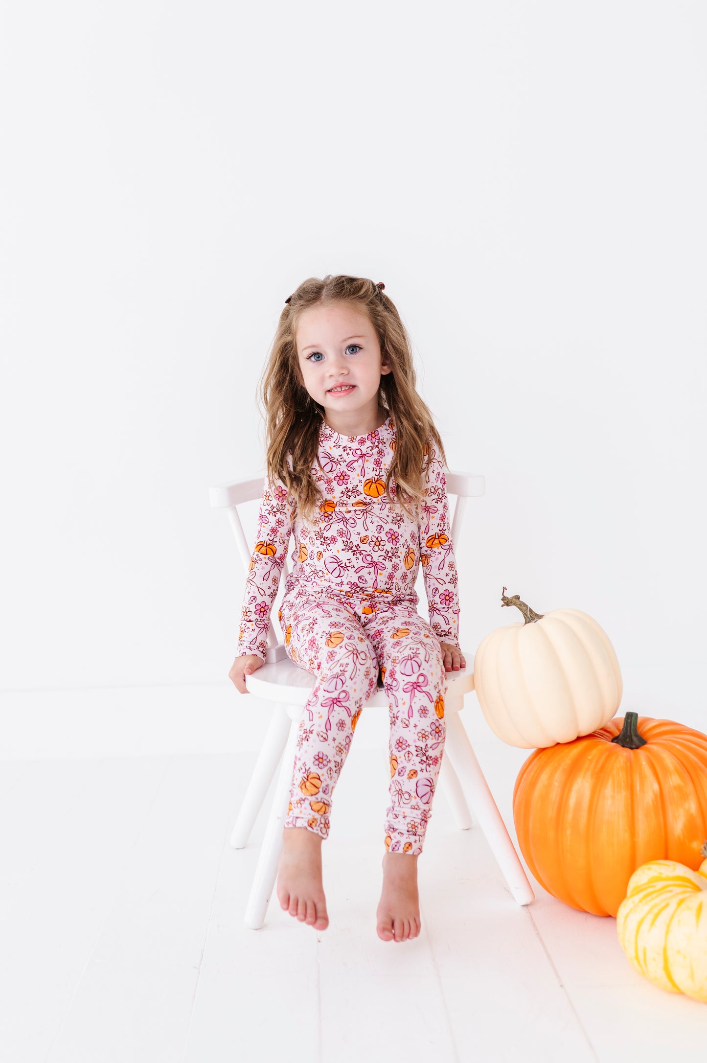 Purple Pumpkin Kids Pajamas