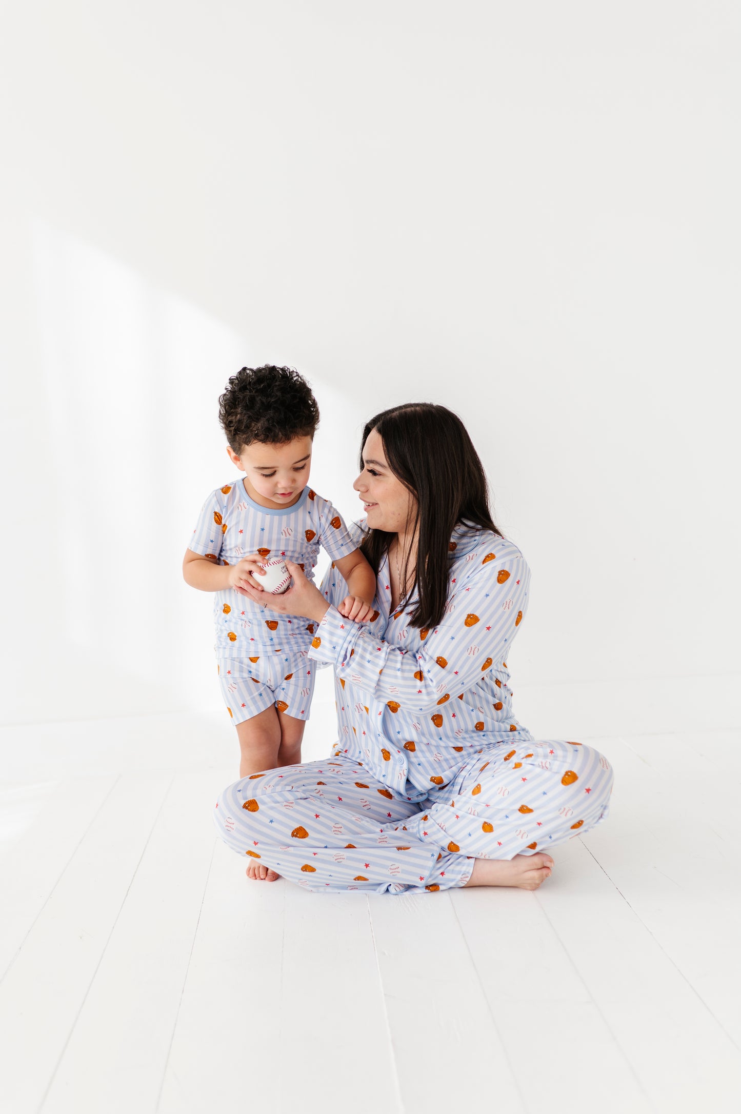 Stripe Out  Mama Luxe Lounge Set