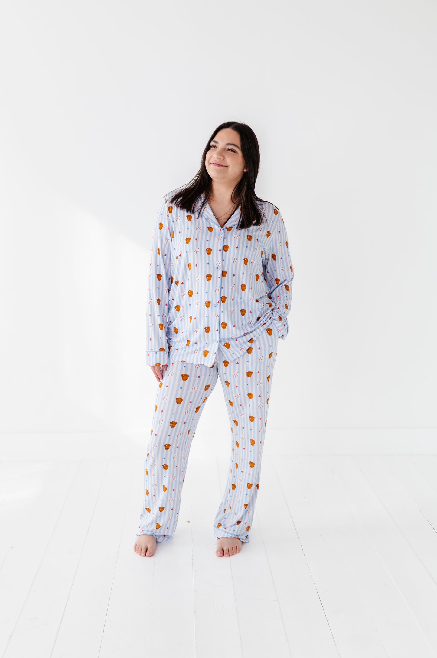 Stripe Out  Mama Luxe Lounge Set