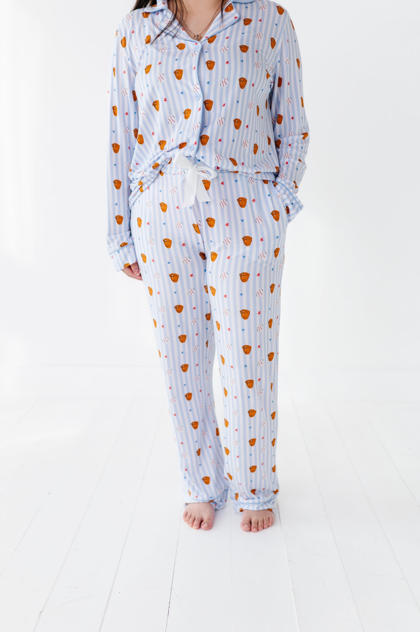 Stripe Out  Mama Luxe Lounge Set