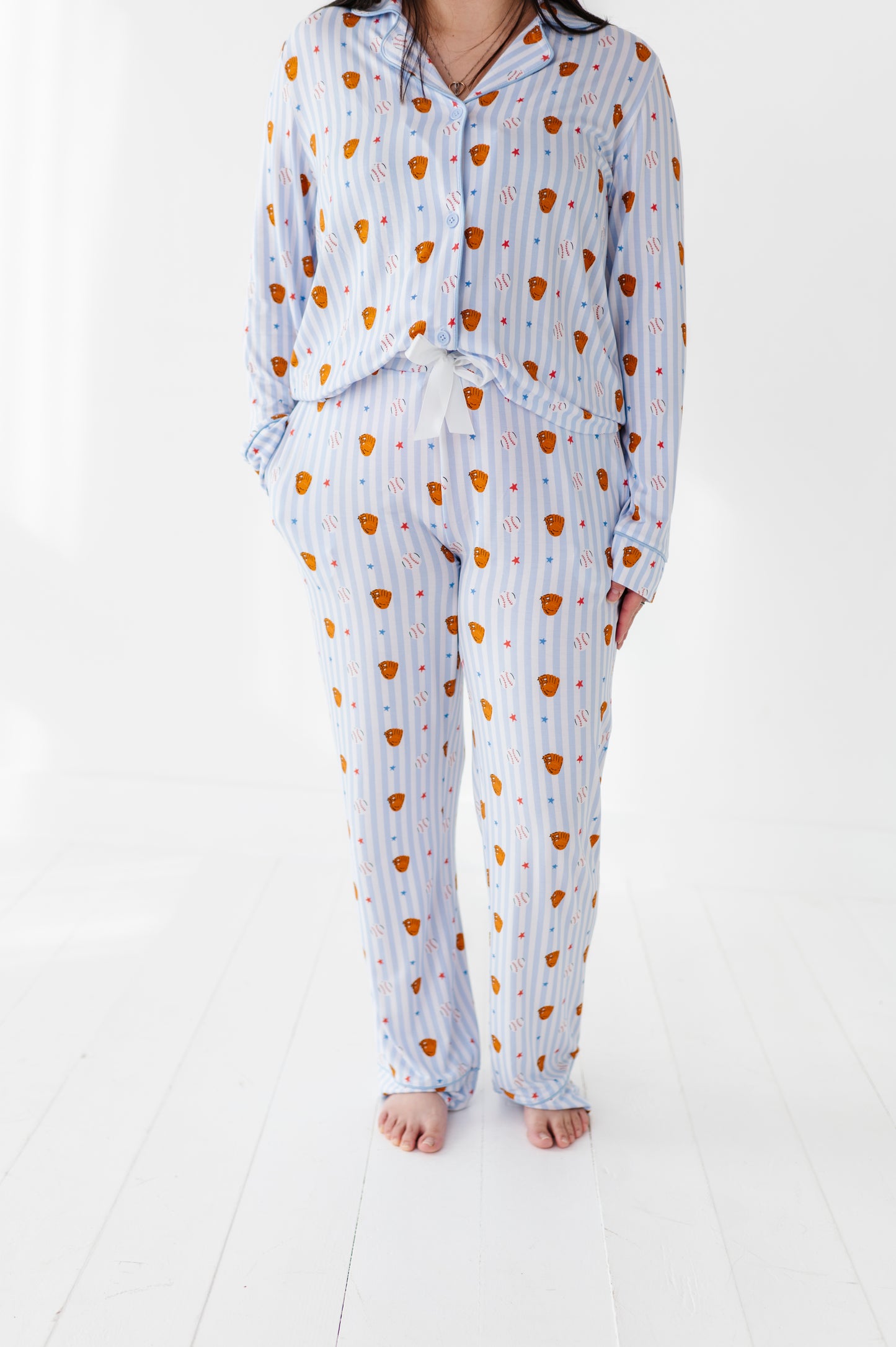 Stripe Out  Mama Luxe Lounge Set