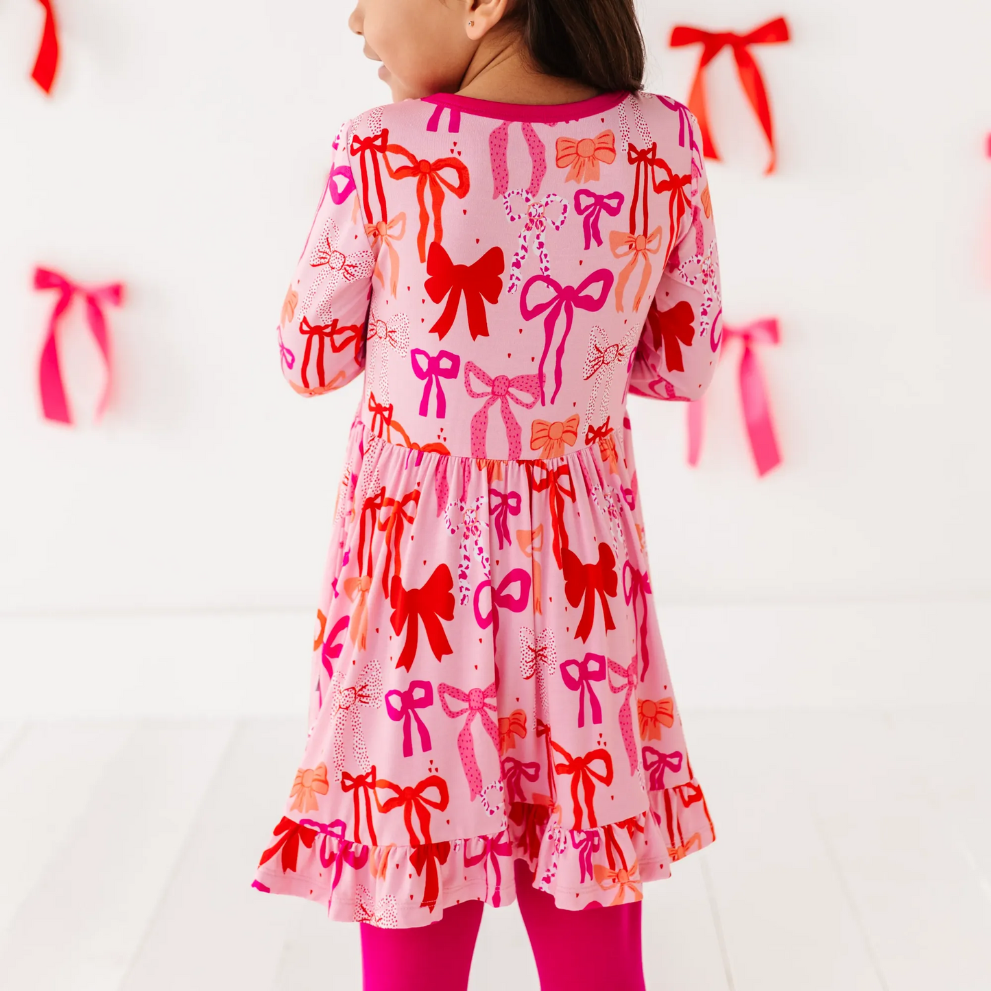 Little Bow Sleep Peplum Set