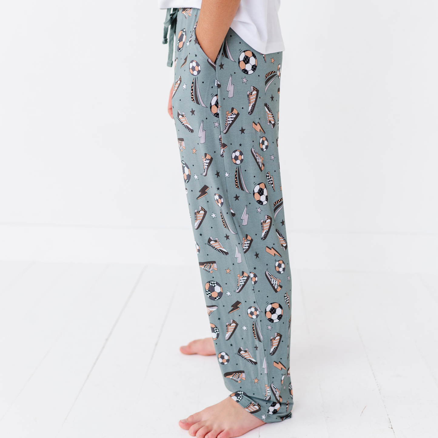 Boys soccer pants by Kiki and Lulu