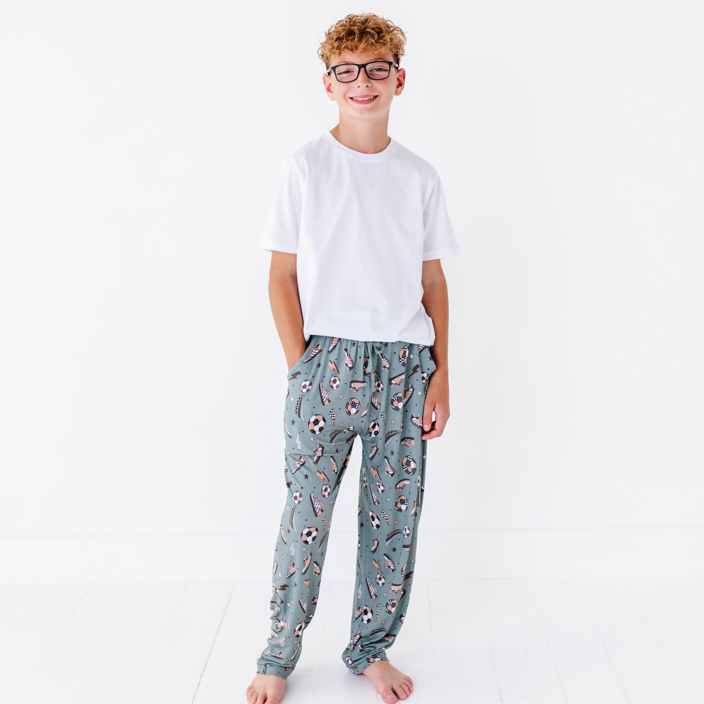 Boys soccer pants by Kiki and Lulu