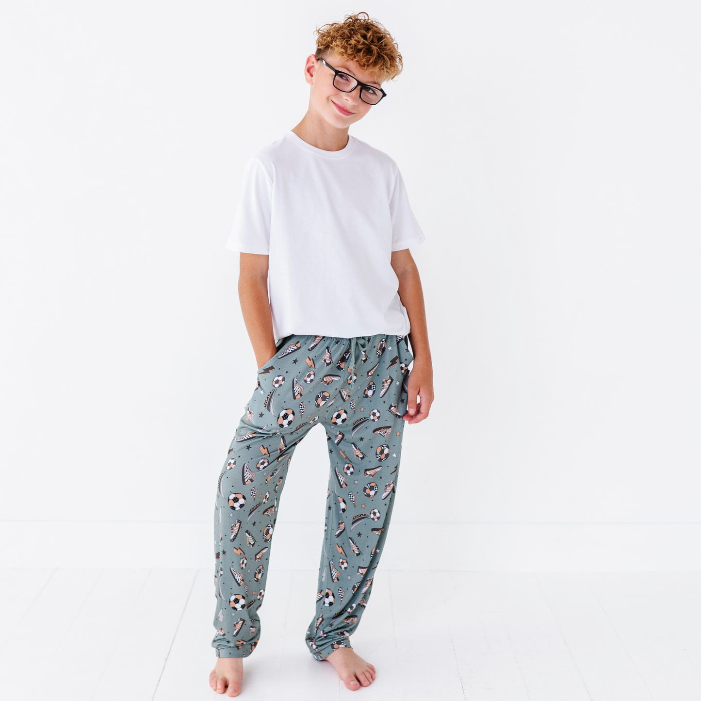 Boys soccer pants by Kiki and Lulu