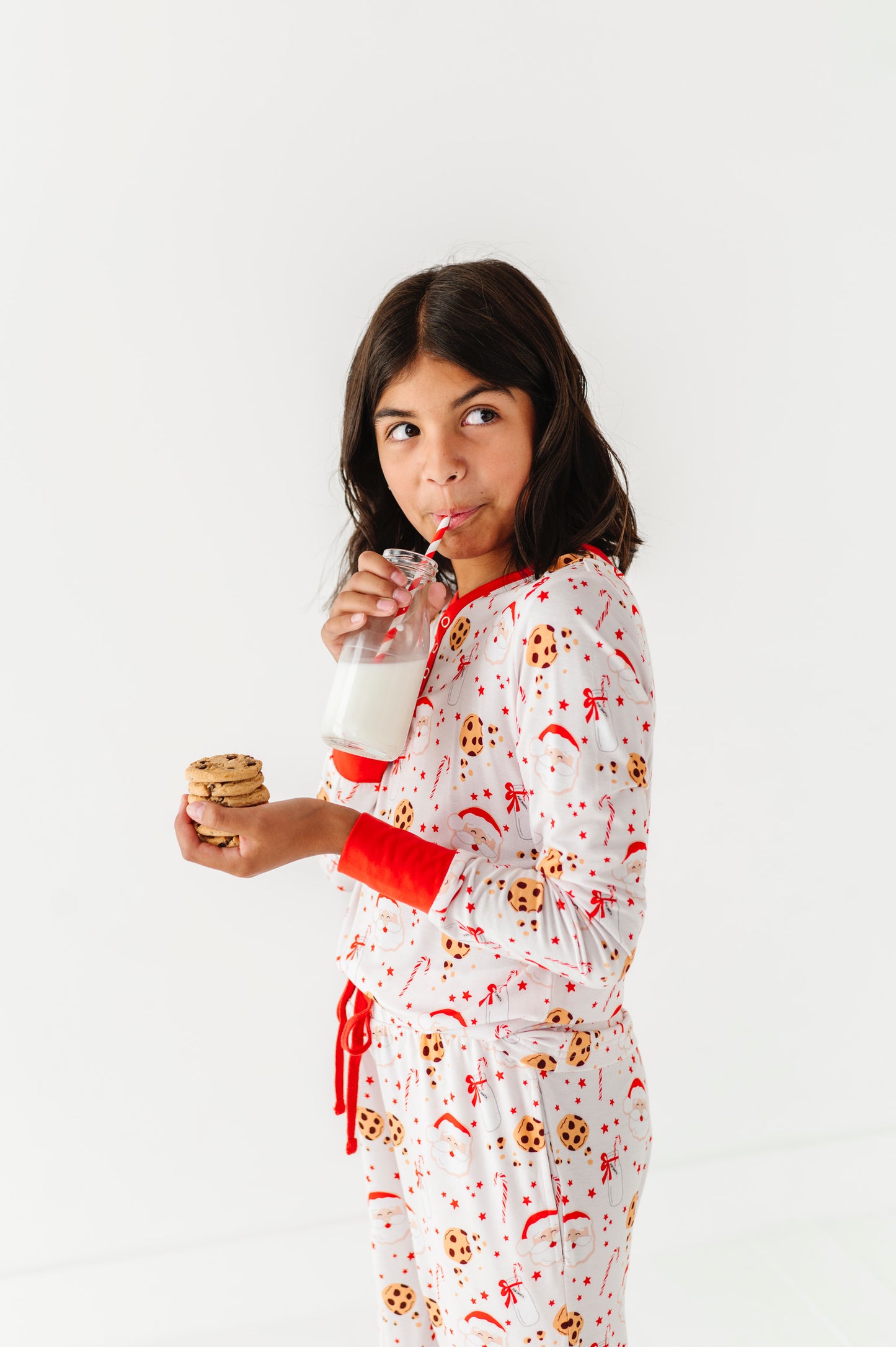 Cookies for Claus Bigger Girl Pajama Set