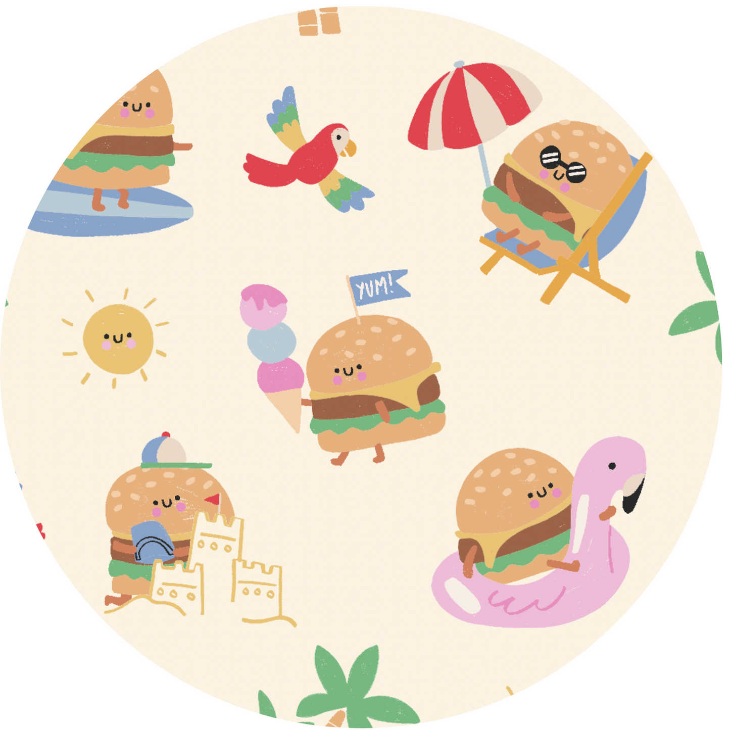 Suns Out, Buns Out Graphic Set