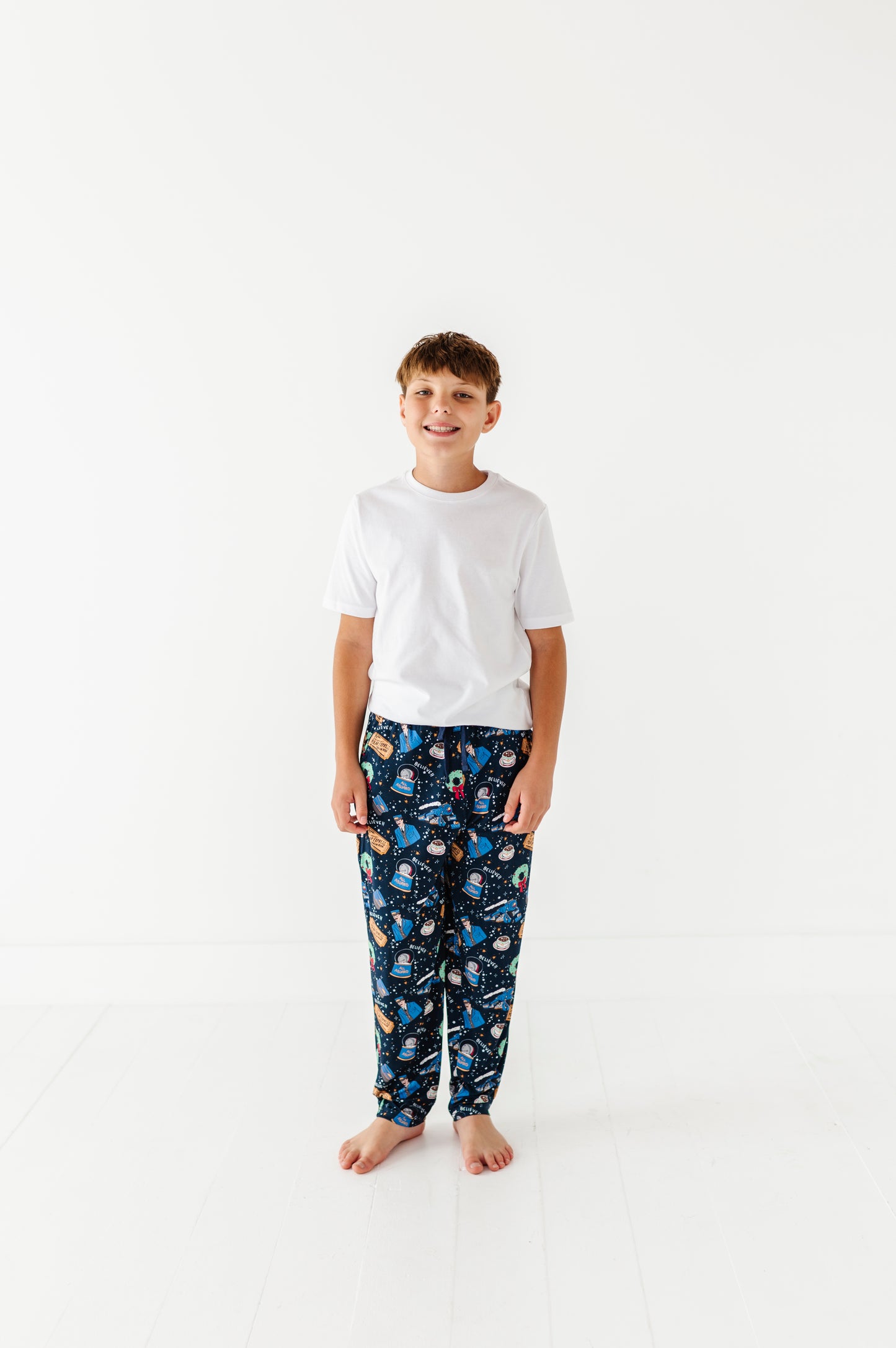 Polar Express Train Boys Pajama Pants
