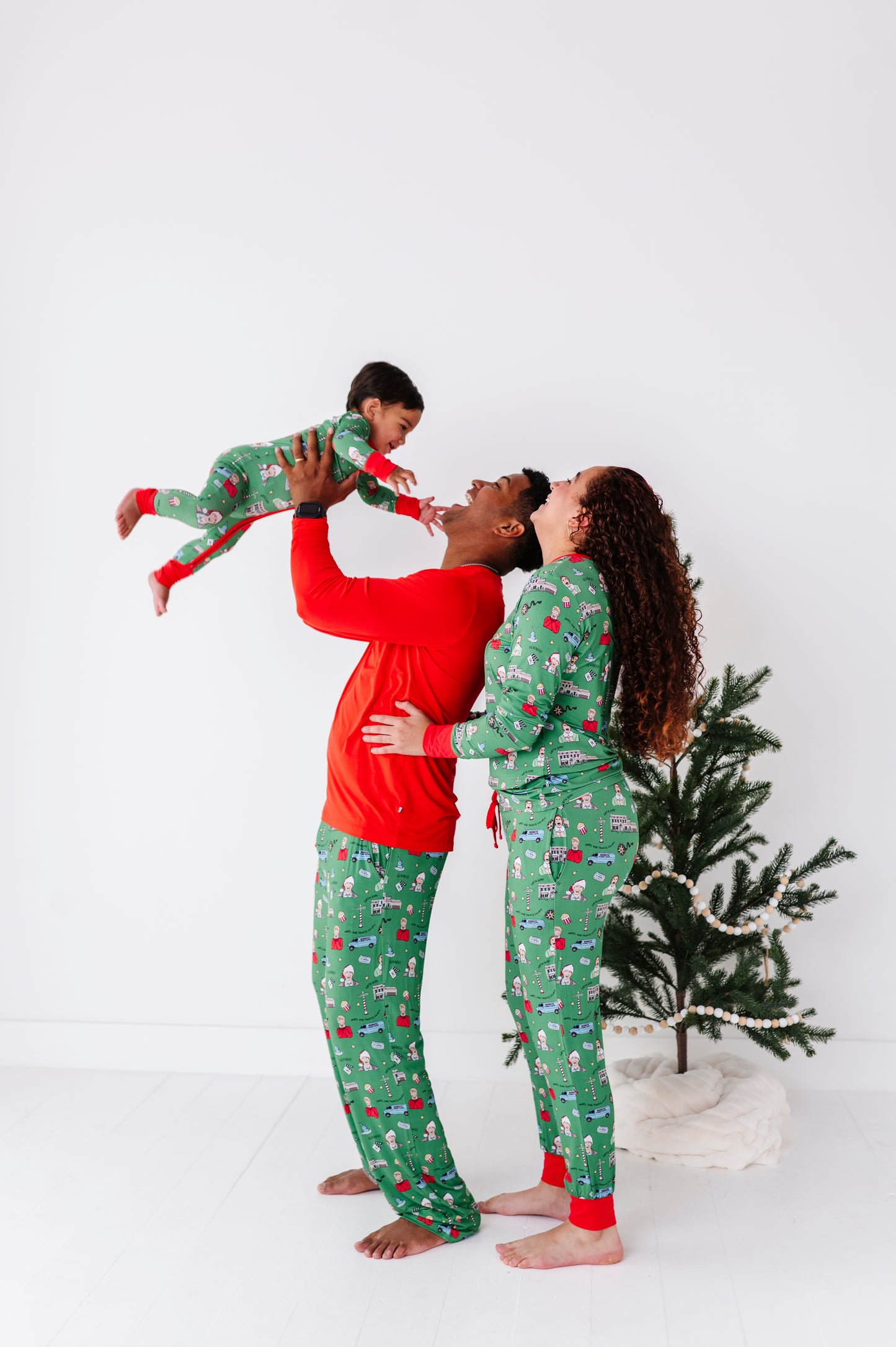 Christmas Movie Family Matching Pajamas by Kiki and Lulu