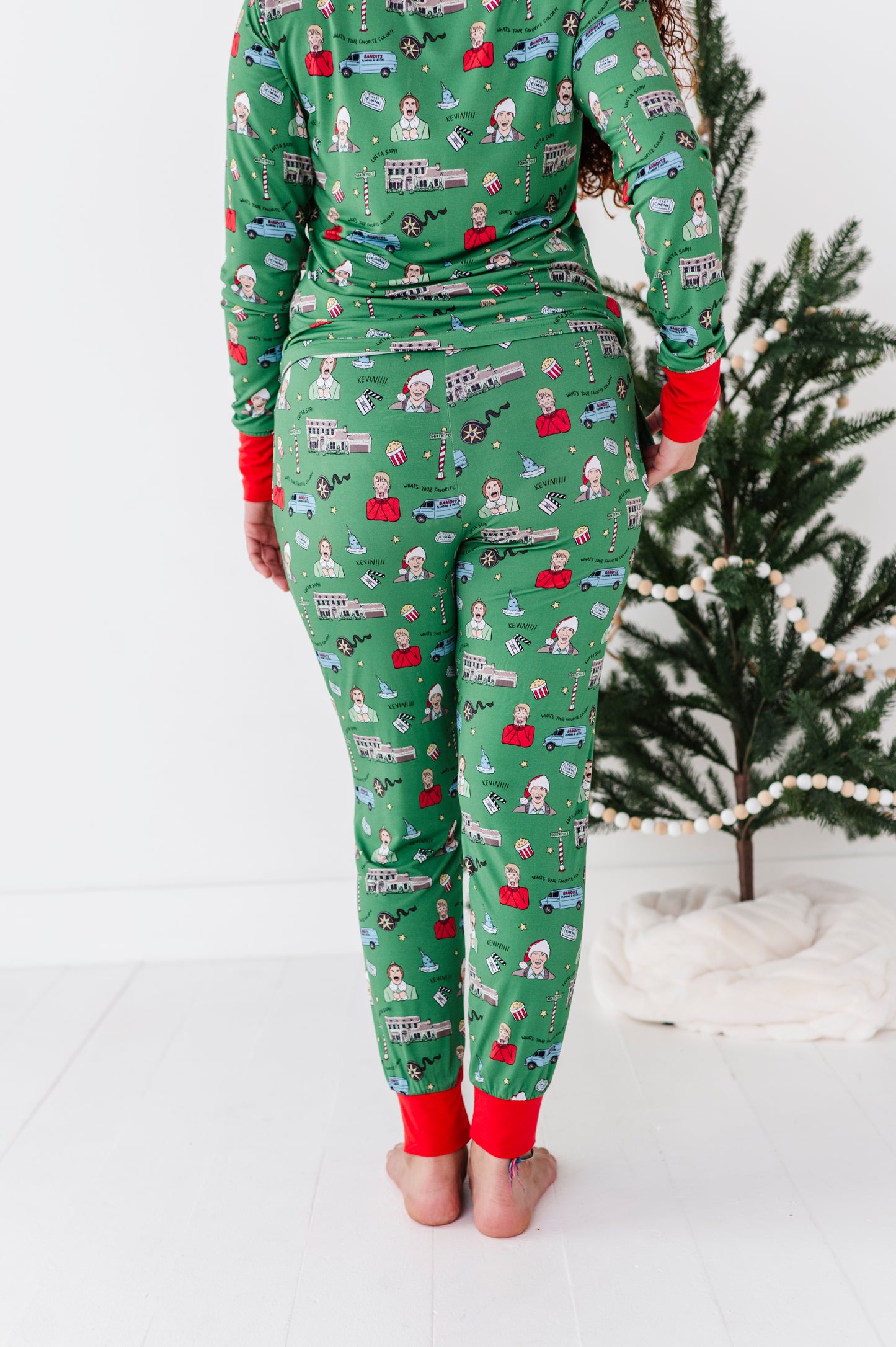 Christmas Movies Women Jogger Set