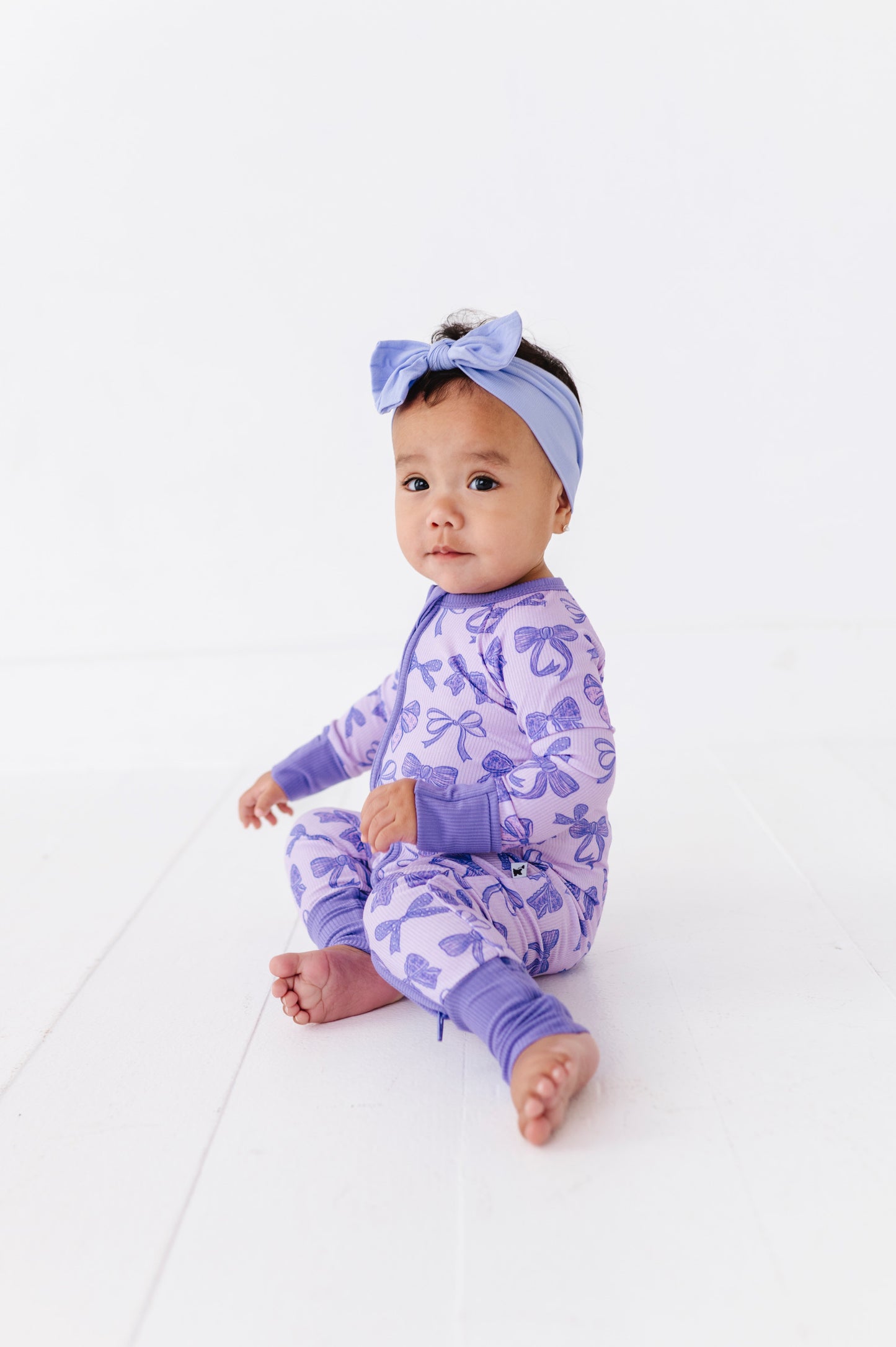 Preppy & Purple Convertible Footies