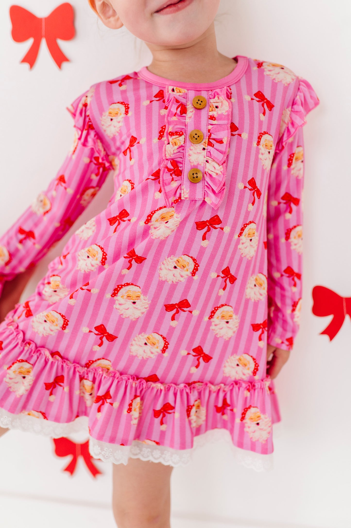 Santa Soirée Kids Gown