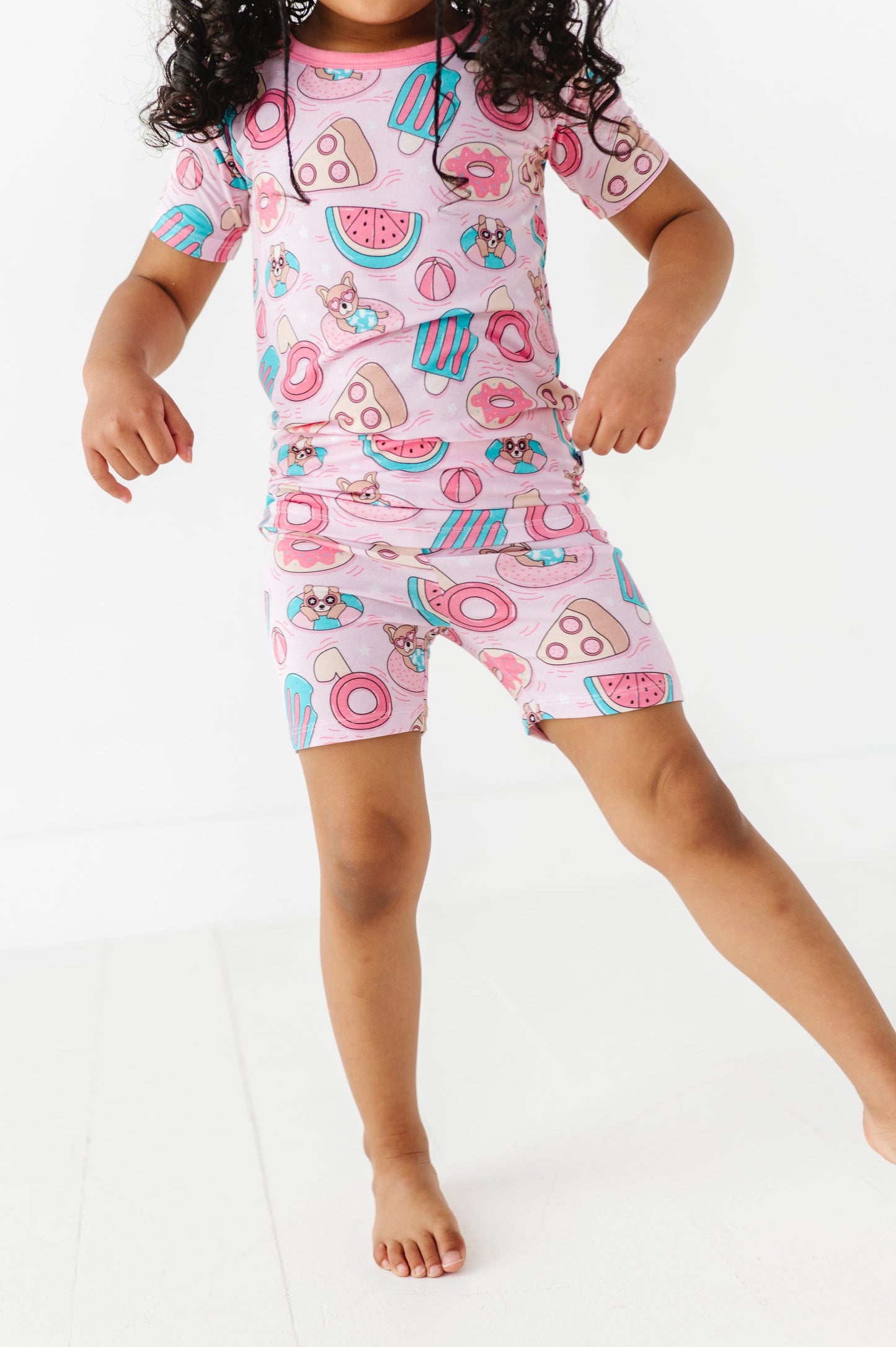 Poolside Pawty Kids Pajamas