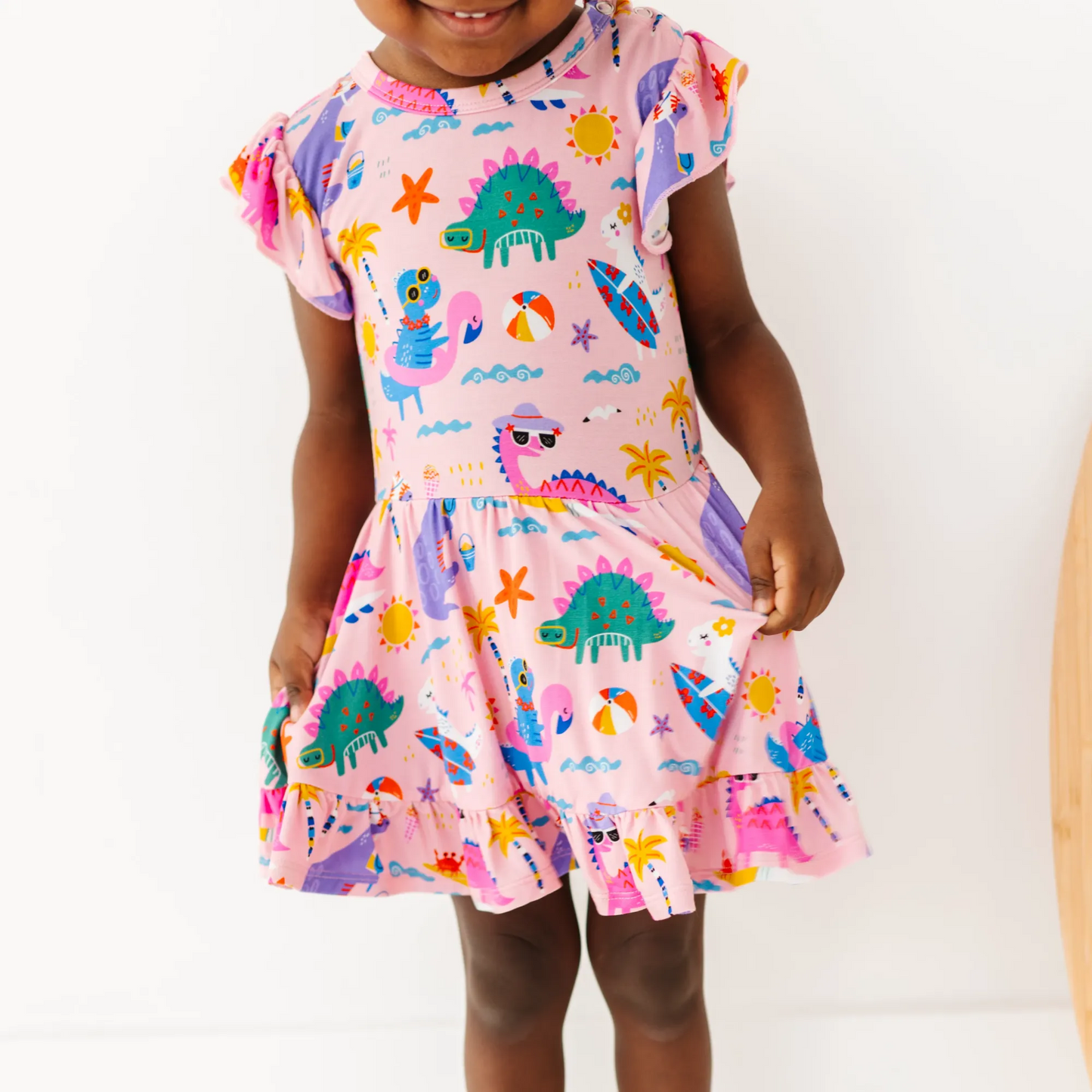 Diva Dinos Baby Twirl Dress