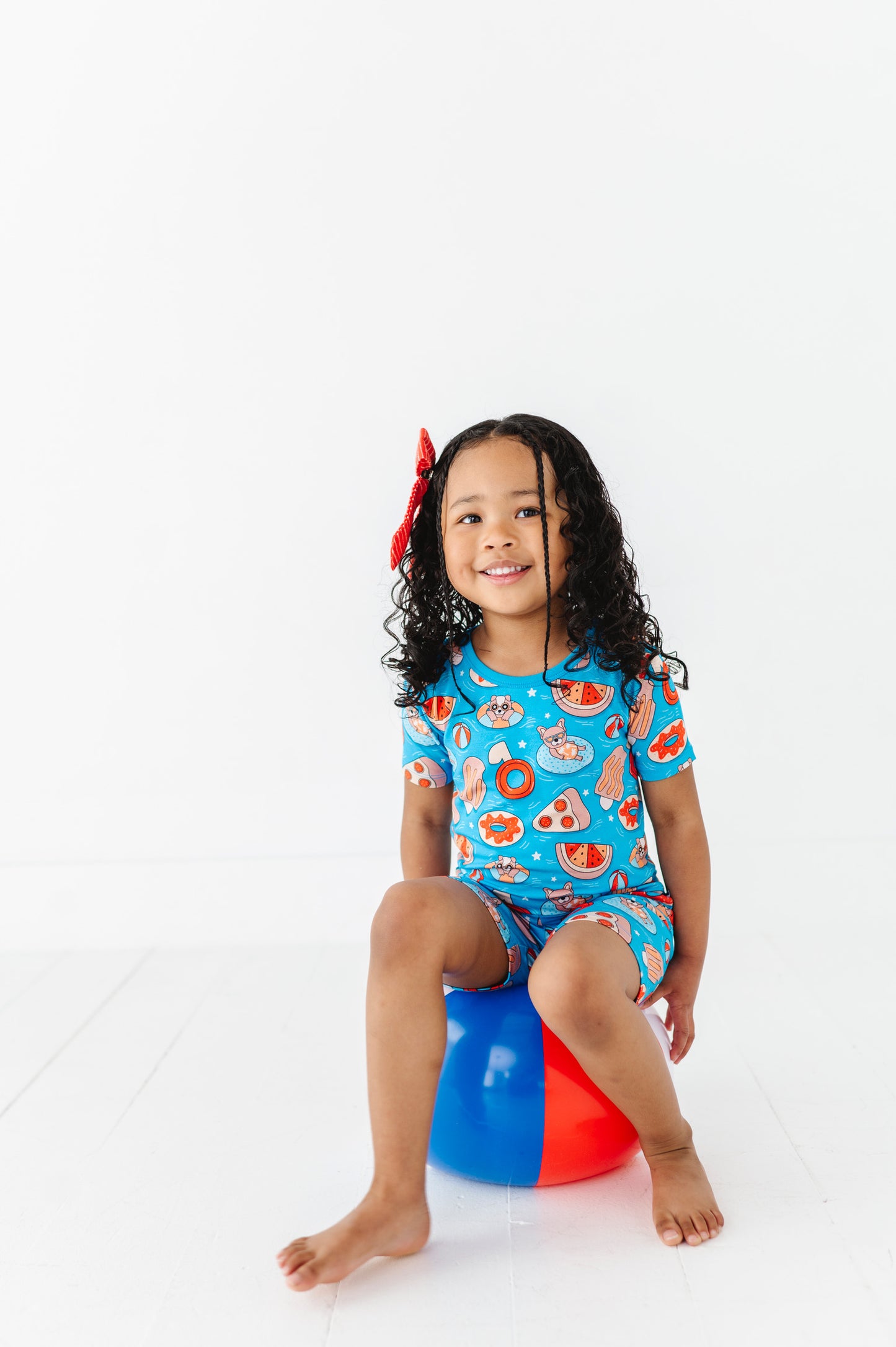 Poolside Pawty Kids Pajamas