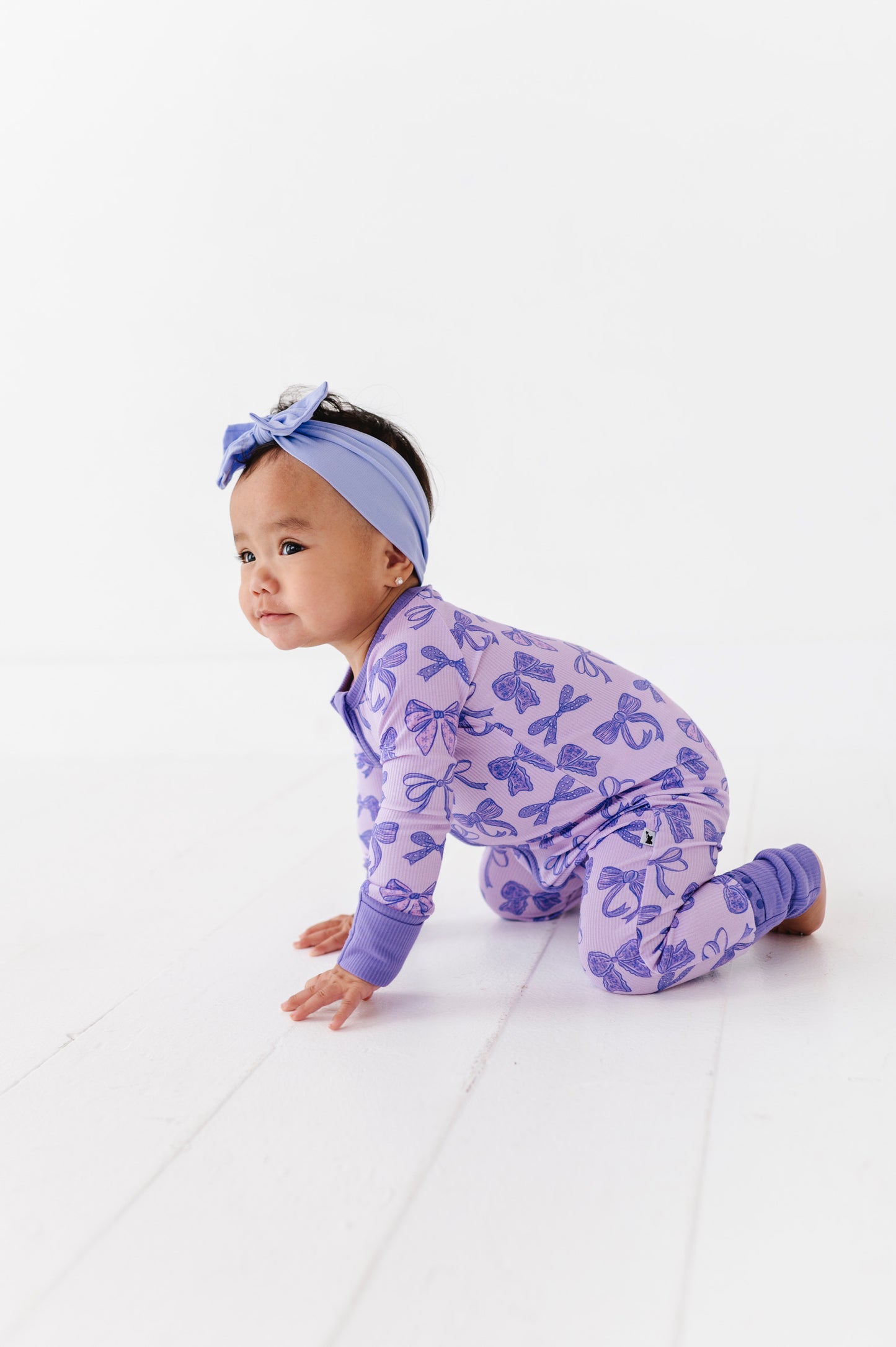 Preppy & Purple Convertible Footies