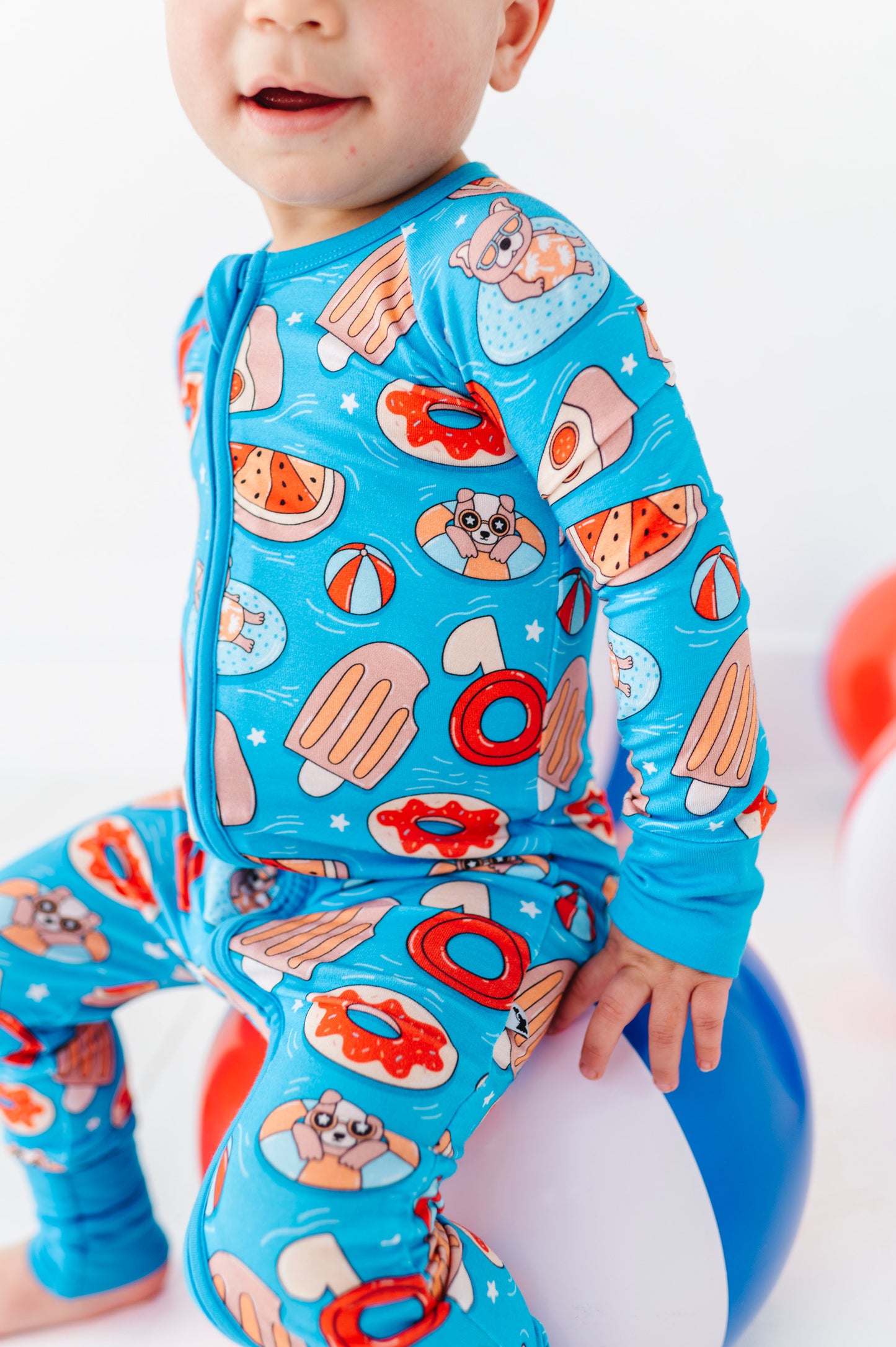 Poolside Pawty Convertible Footies