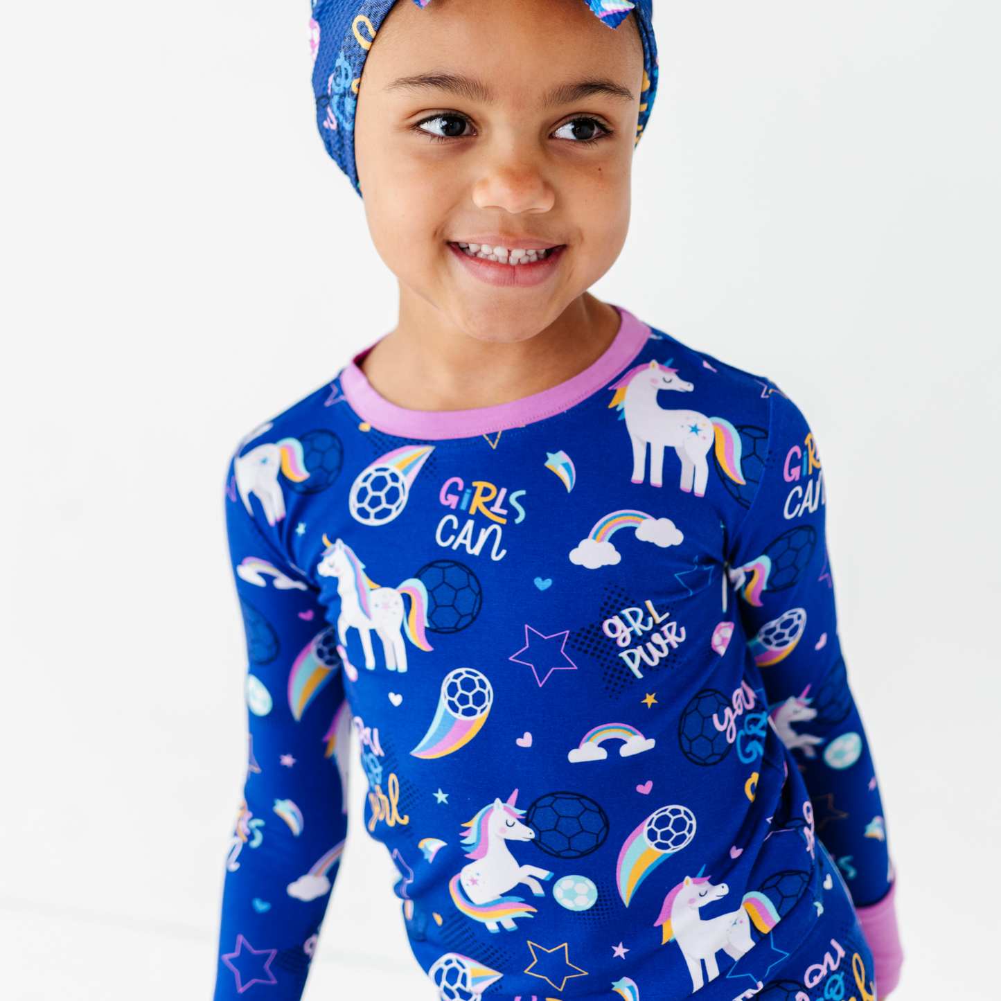 Girls Soccer Pajamas By Kiki and Lulu