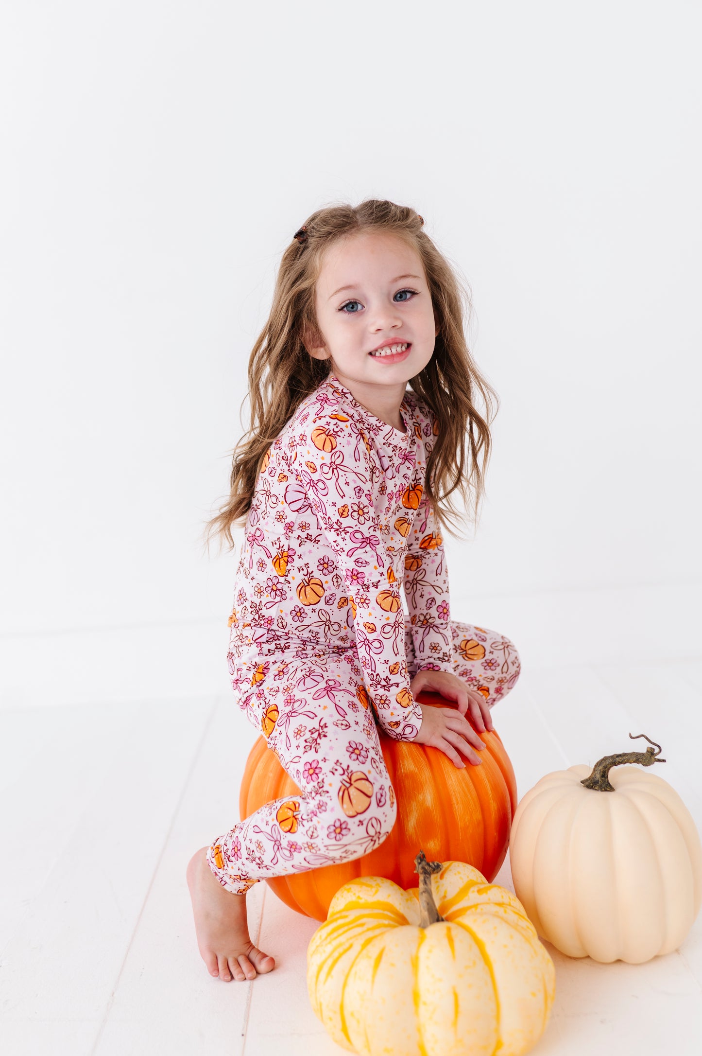 Purple Pumpkin Kids Pajamas