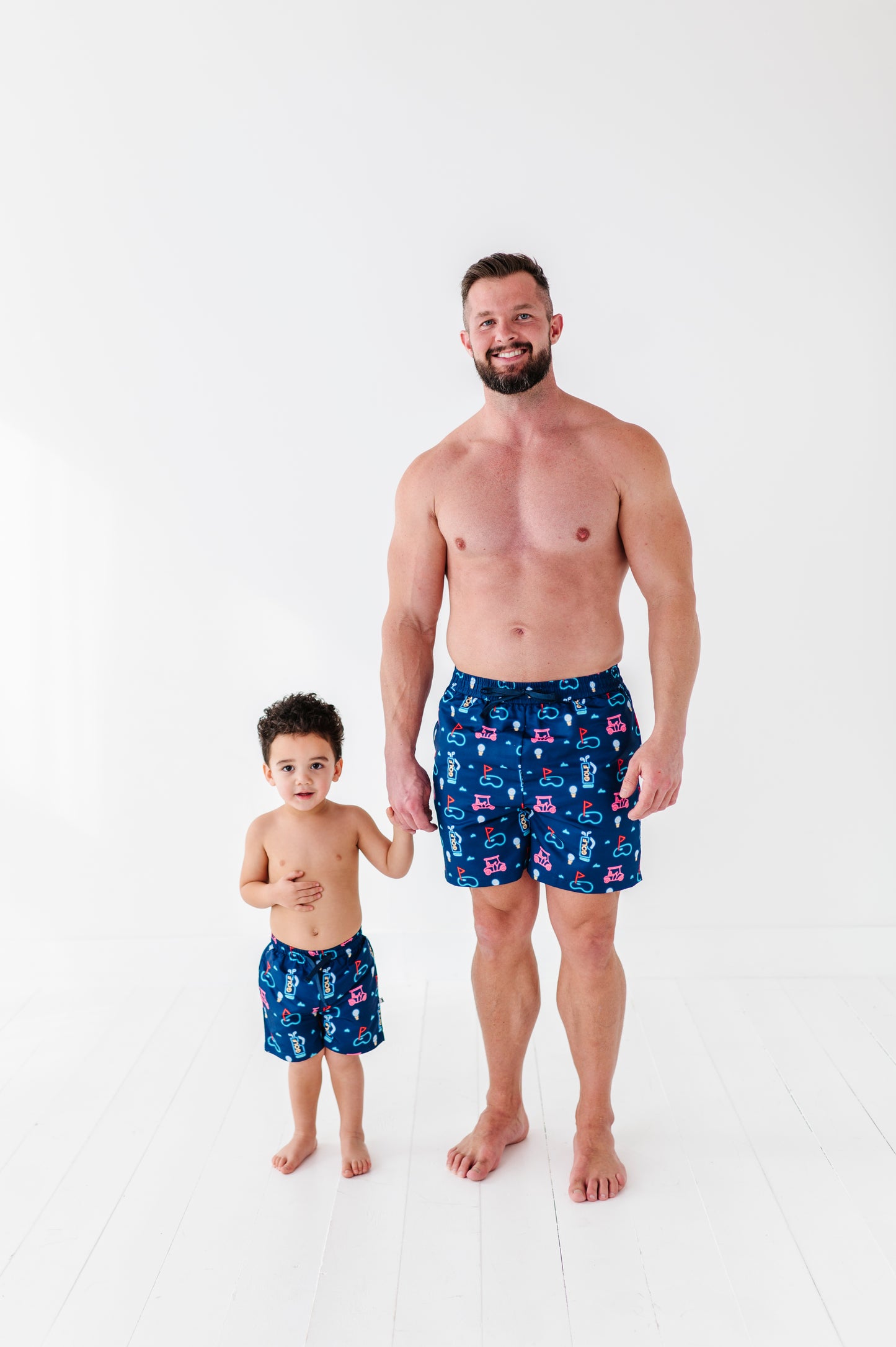 Golf Swim Trunks By Kiki Lulu