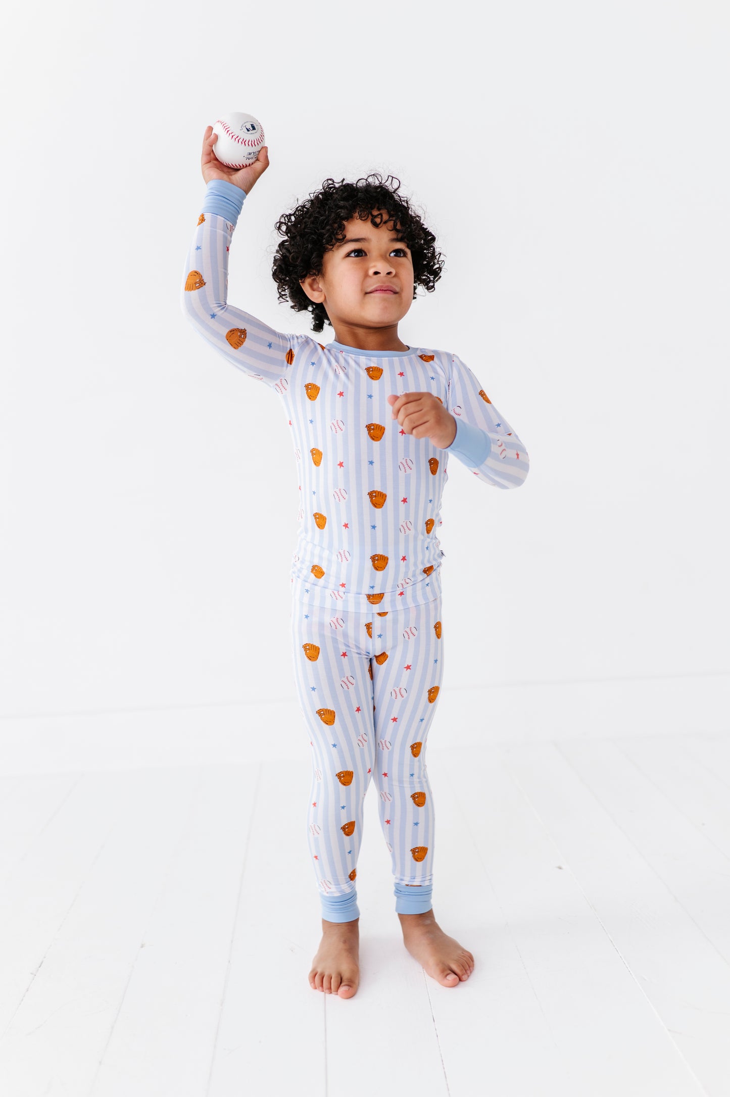 Stripe Out Toddler/Big Kid Pajamas