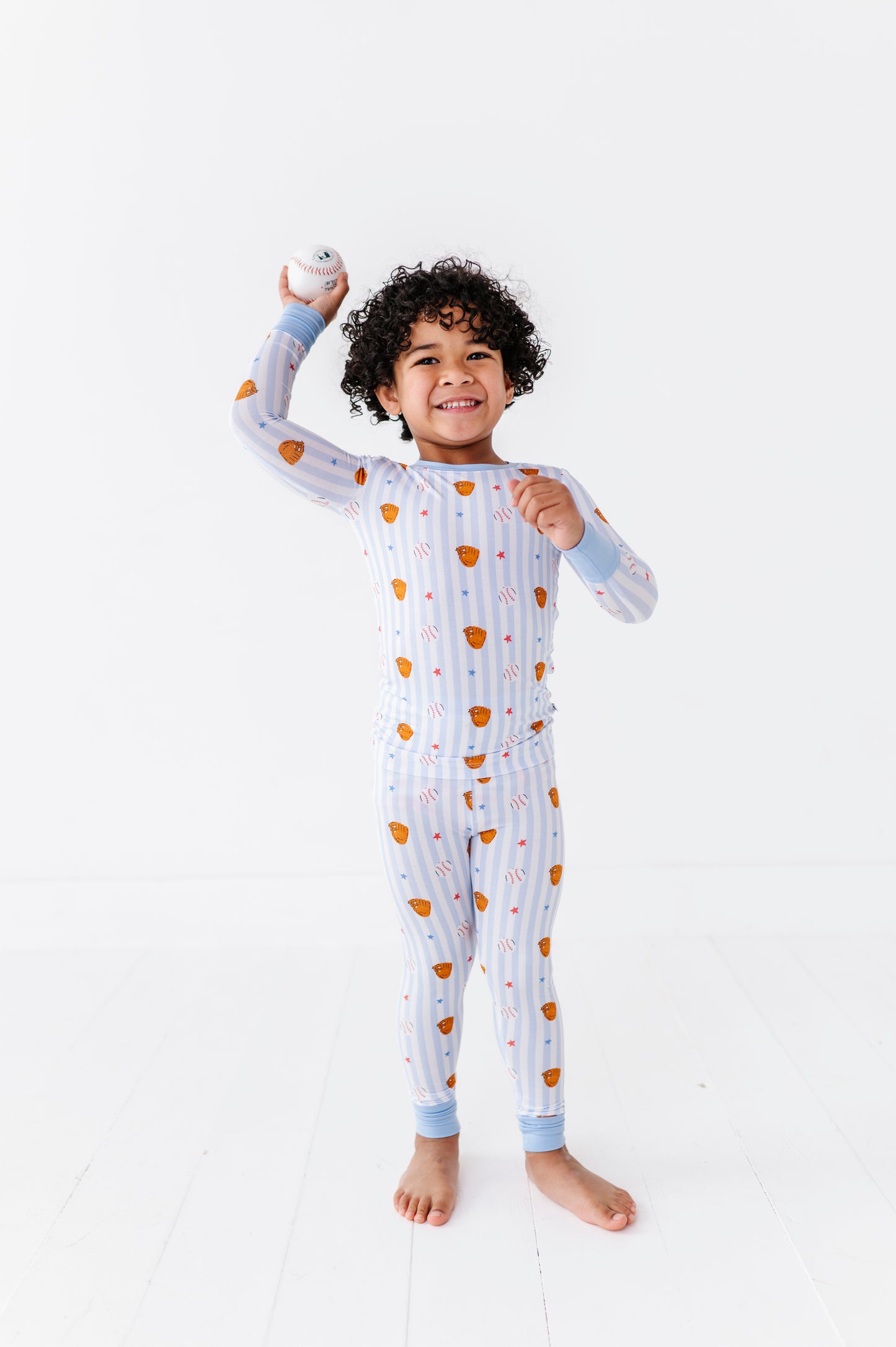 Stripe Out Toddler/Big Kid Pajamas