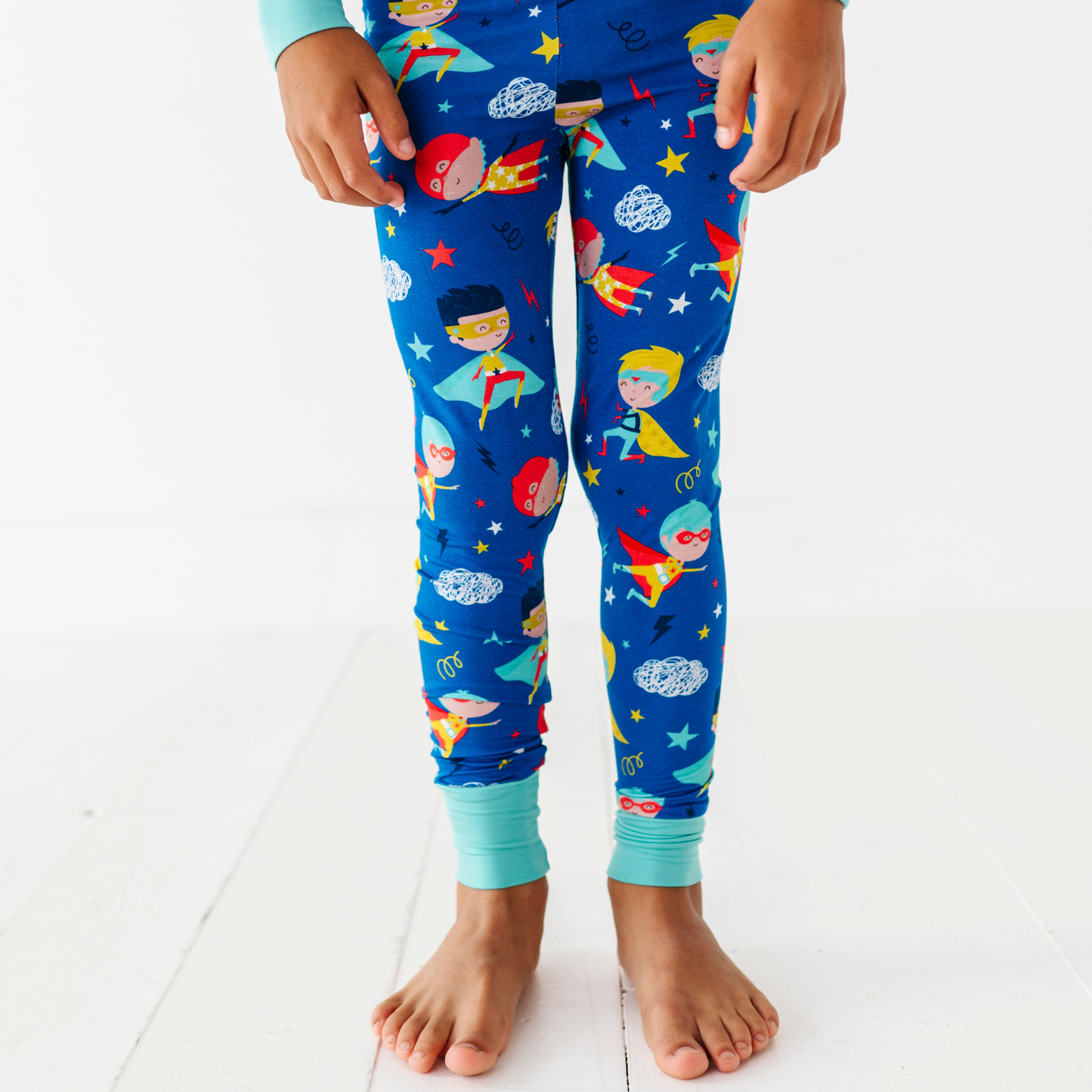 Cozy & Courageous Superhero Kids Pajamas