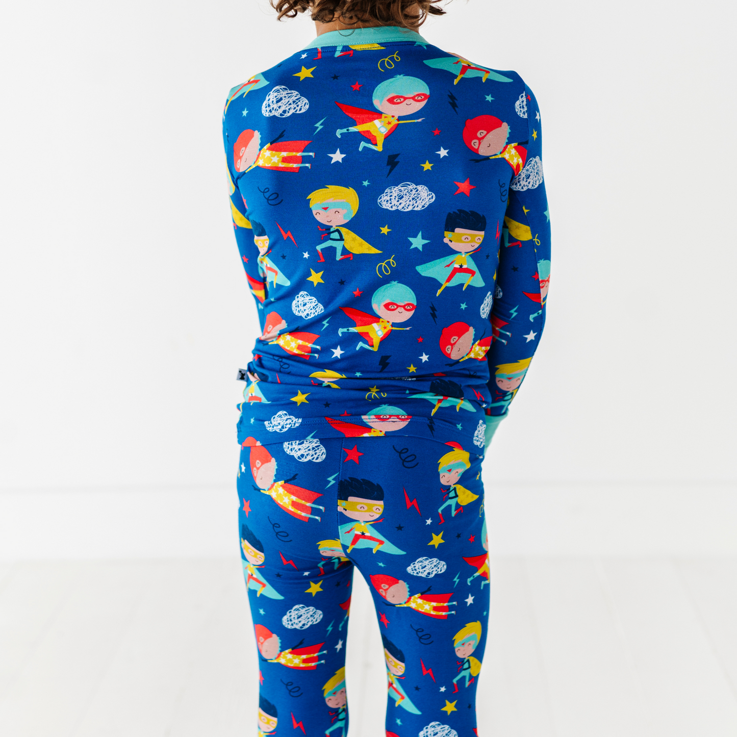 Cozy & Courageous Superhero Kids Pajamas