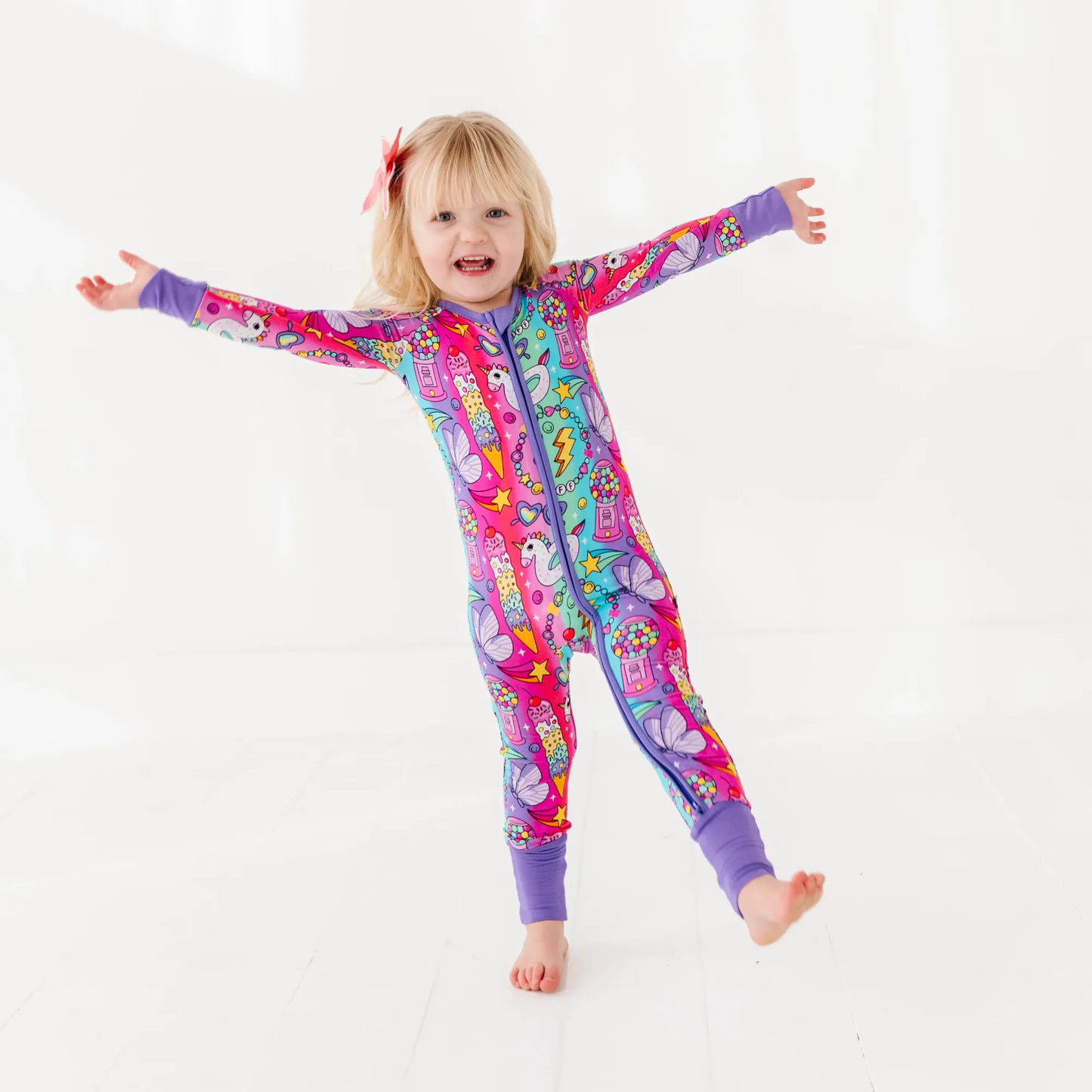 Cosmic Candyland Convertible Footie