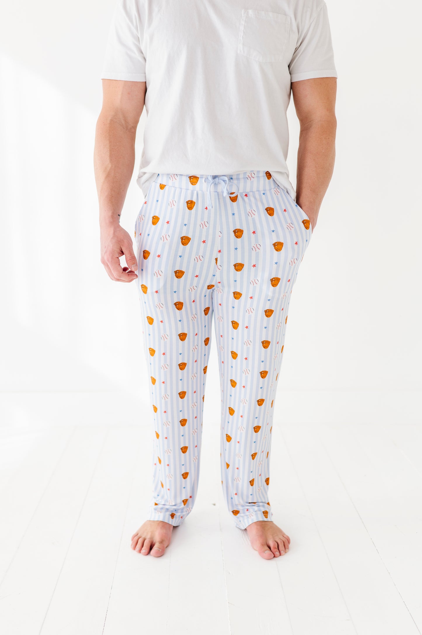 Stripe Out Mens Lounge Pants