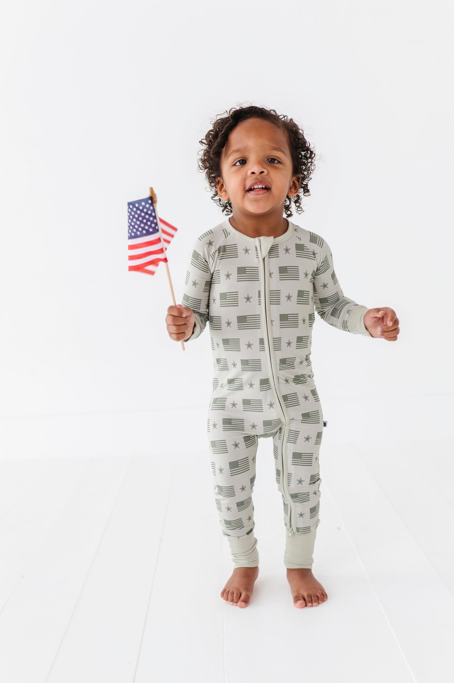 Military Flag Baby Pajamas 3