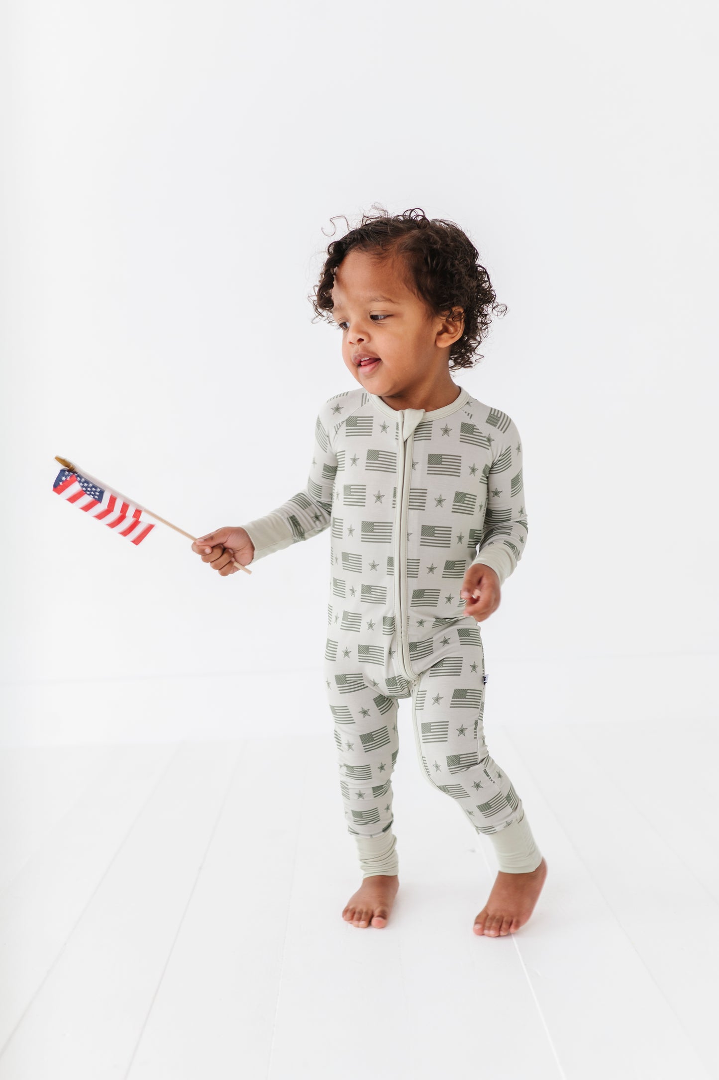 Military Flag Baby Pajamas 5