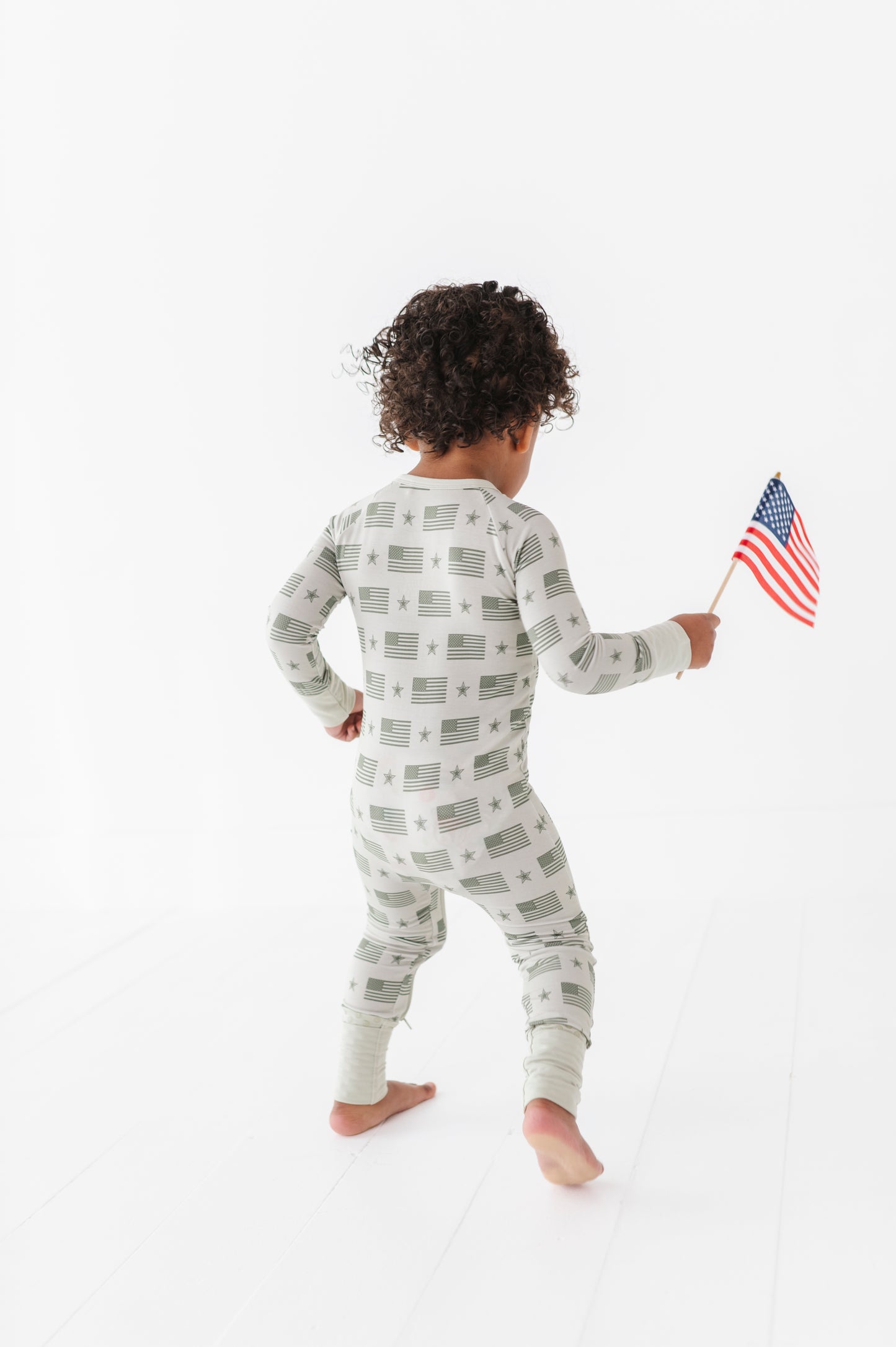 Military Flag Baby Pajamas 8