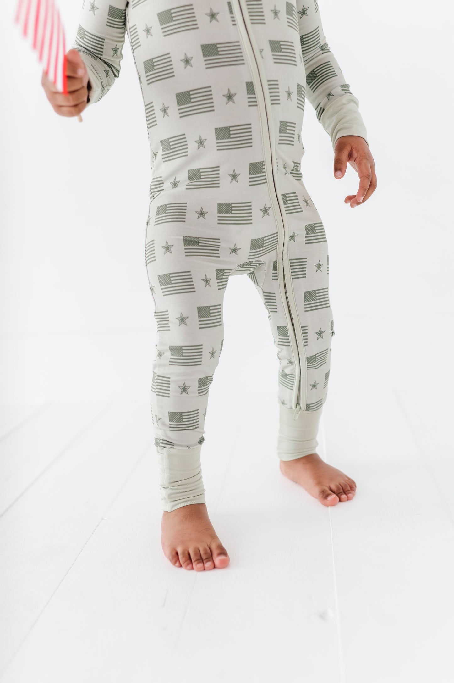 Military Flag Baby Pajamas 8