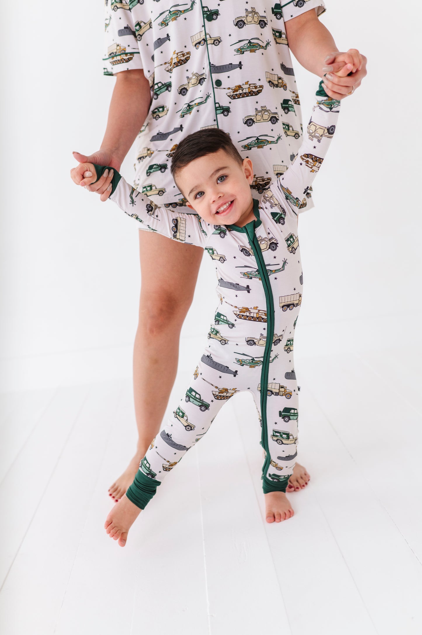 Military Mom and Son Matching Pajamas